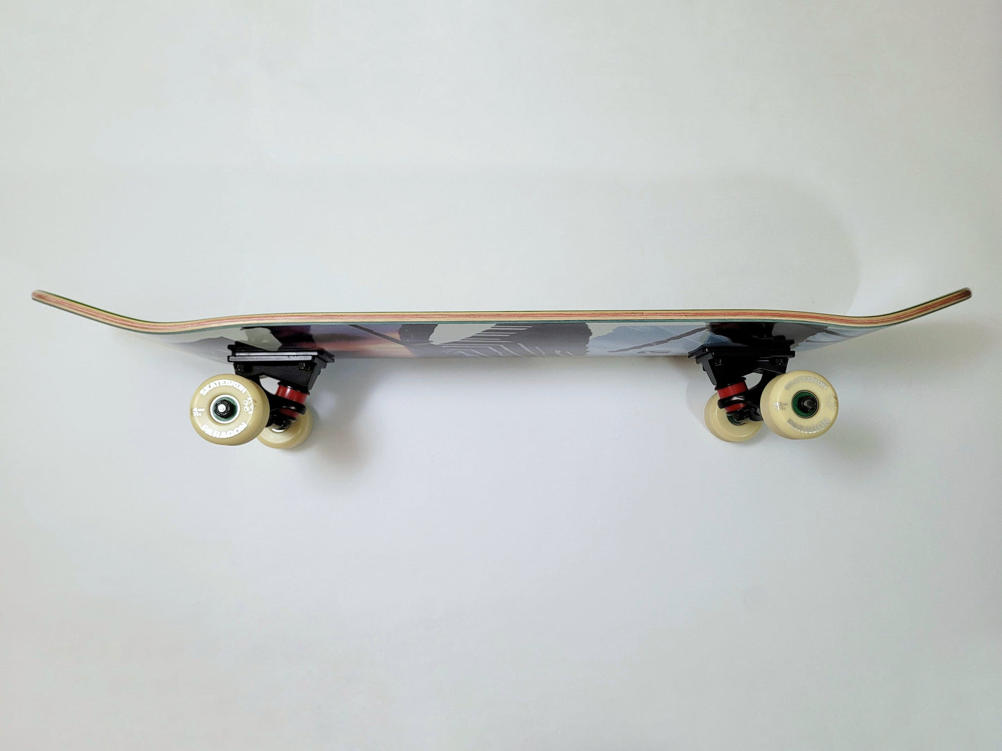 Poetic Newspaper - Right Skateboard - SkatebruhSG