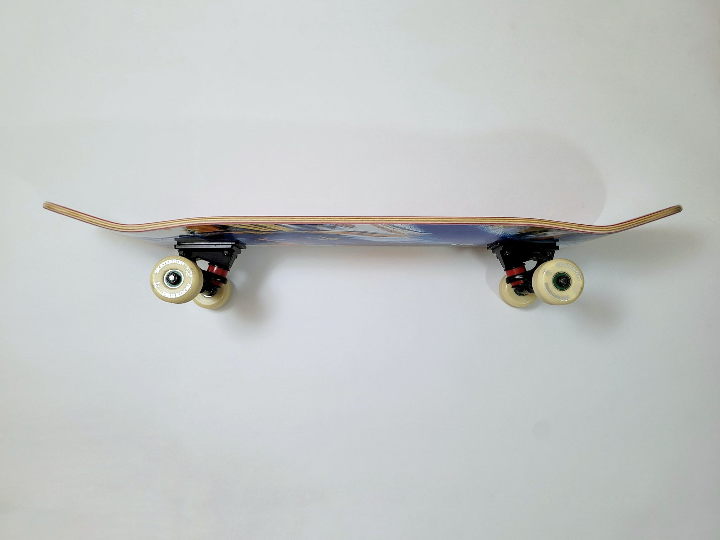 Poetic Spray Wave 'Left' Skateboard - SkatebruhSG