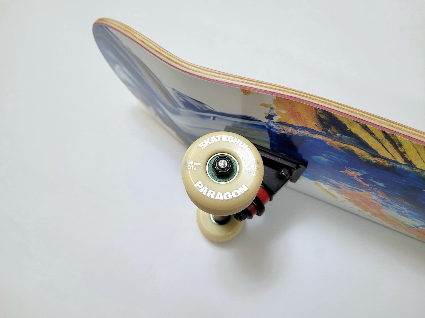 Poetic Spray Wave 'Left' Skateboard - SkatebruhSG