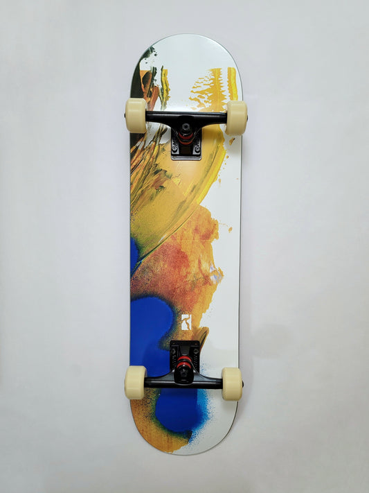 Poetic Spray Wave 'Right' Skateboard - SkatebruhSG