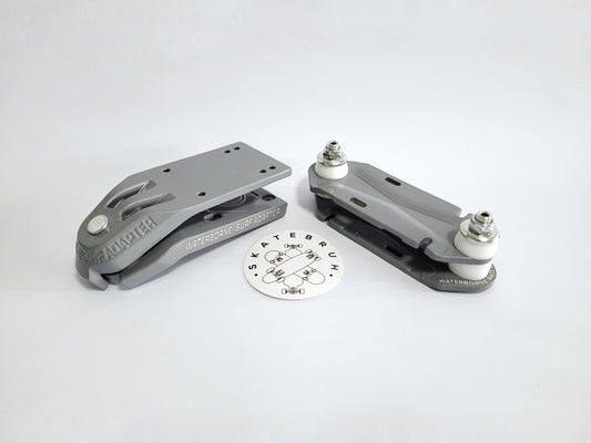 Premium Grey Waterborne Surf Adapter high performance pack - SkatebruhSG