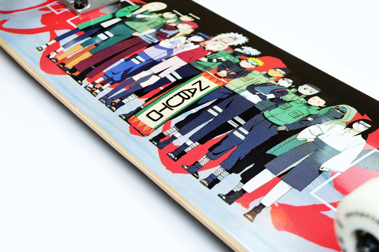 Primitive Naruto Leaf Village Skateboard - SkatebruhSG