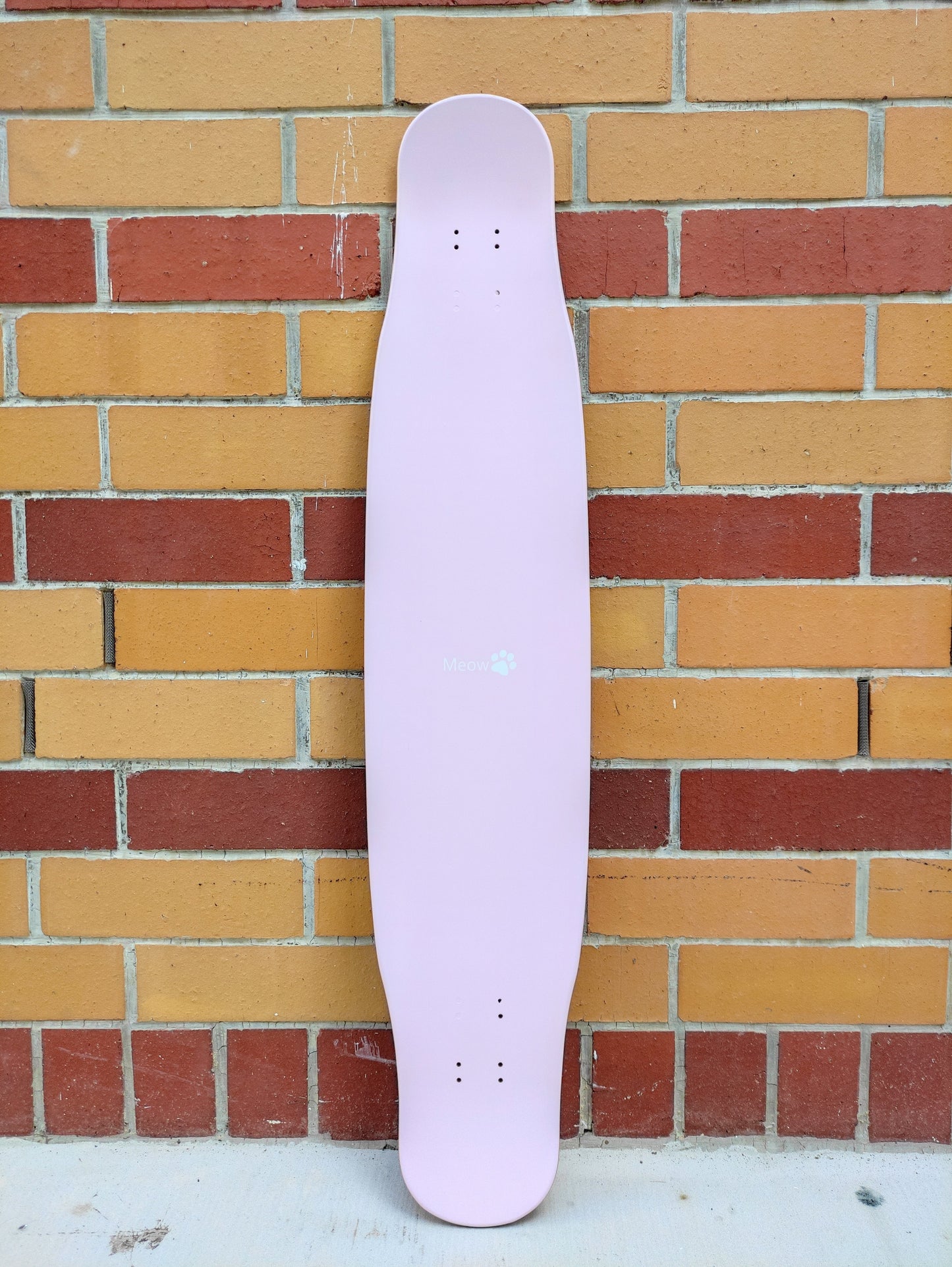 Rebirth 44.5" Candy Pink Longboard deck - SkatebruhSG Singapore Skateshop