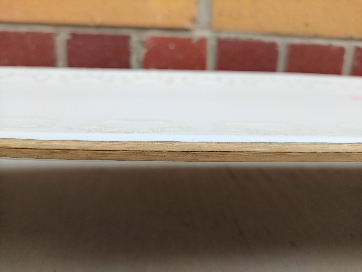 Rebirth 44.5" Candy Series white longboard - SkatebruhSG Singapore Skateshop