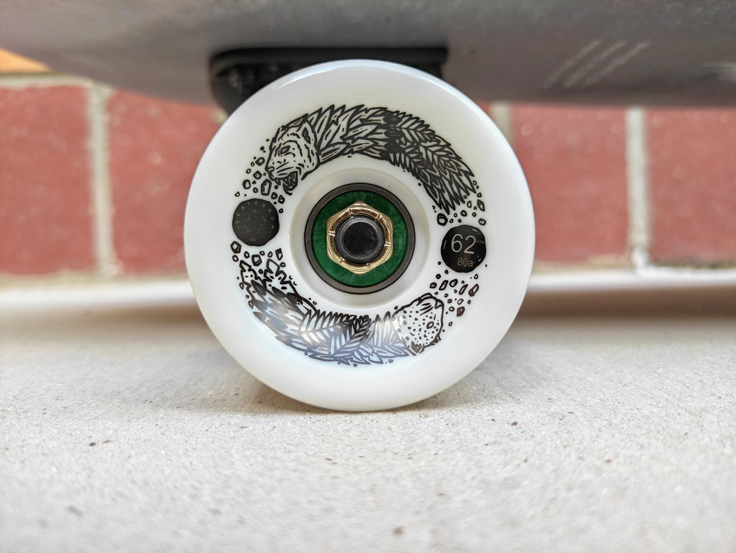 Rebirth 44.5" Feather Series Grey longboard - SkatebruhSG Singapore Skateshop