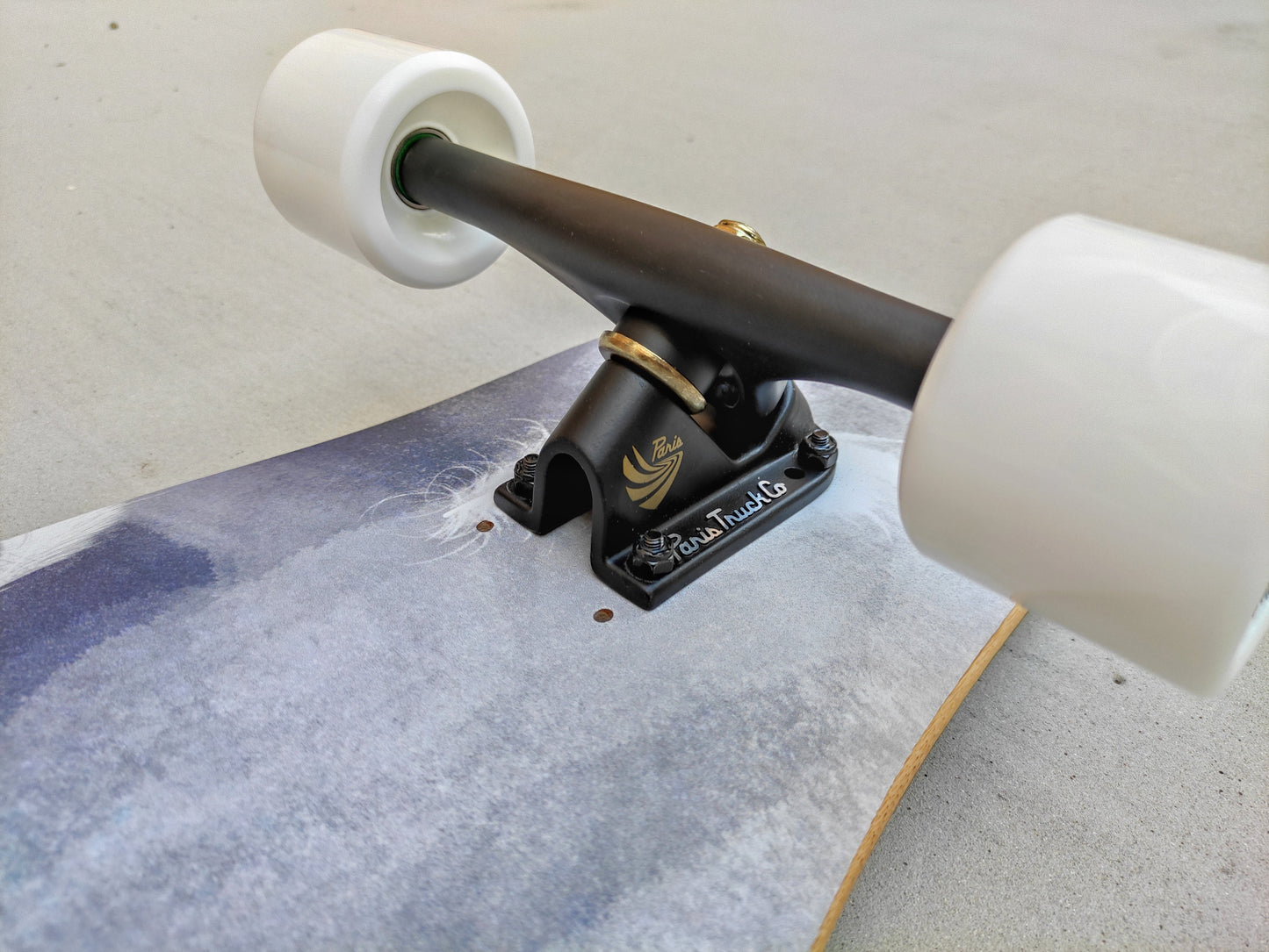 Rebirth 44.5" Feather Series Grey longboard - SkatebruhSG Singapore Skateshop