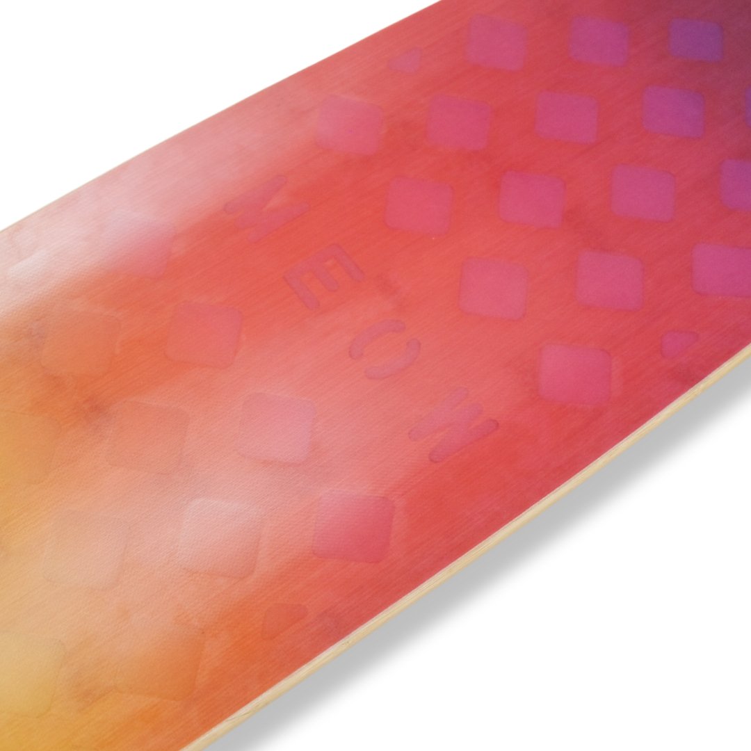 Rebirth 44.5" Hollow Diamond Cut Longboard deck - SkatebruhSG