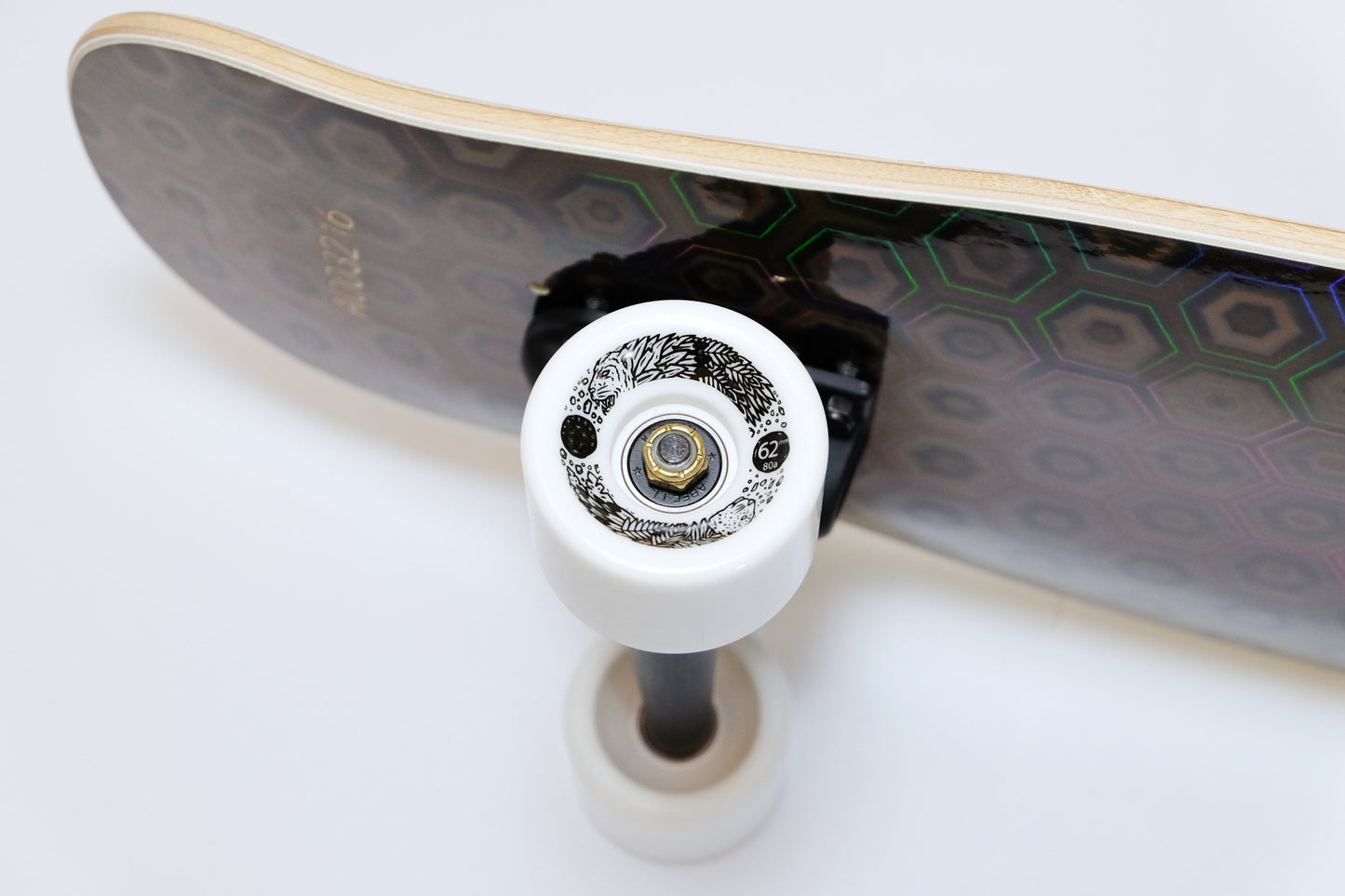 Rebirth 44.5" Laser Black Candy Longboard - SkatebruhSG