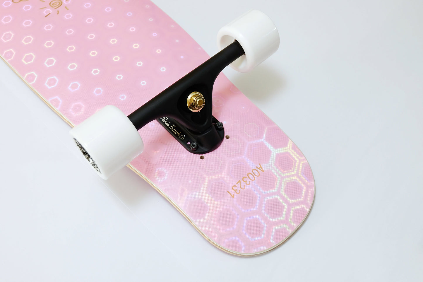 Rebirth 44.5" Laser Pink Candy Longboard - SkatebruhSG
