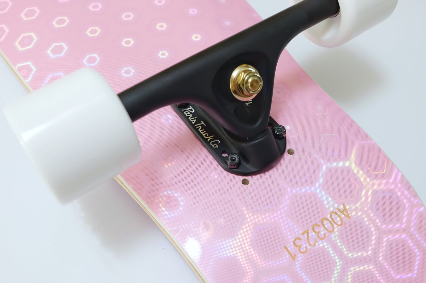 Rebirth 44.5" Laser Pink Candy Longboard - SkatebruhSG