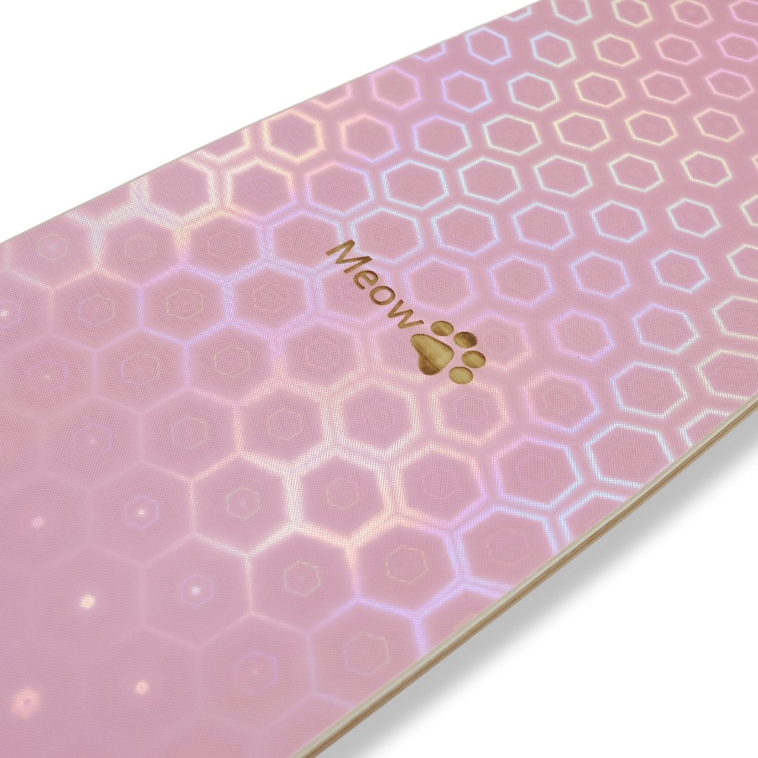 Rebirth 44.5" Laser Pink Candy Longboard - SkatebruhSG