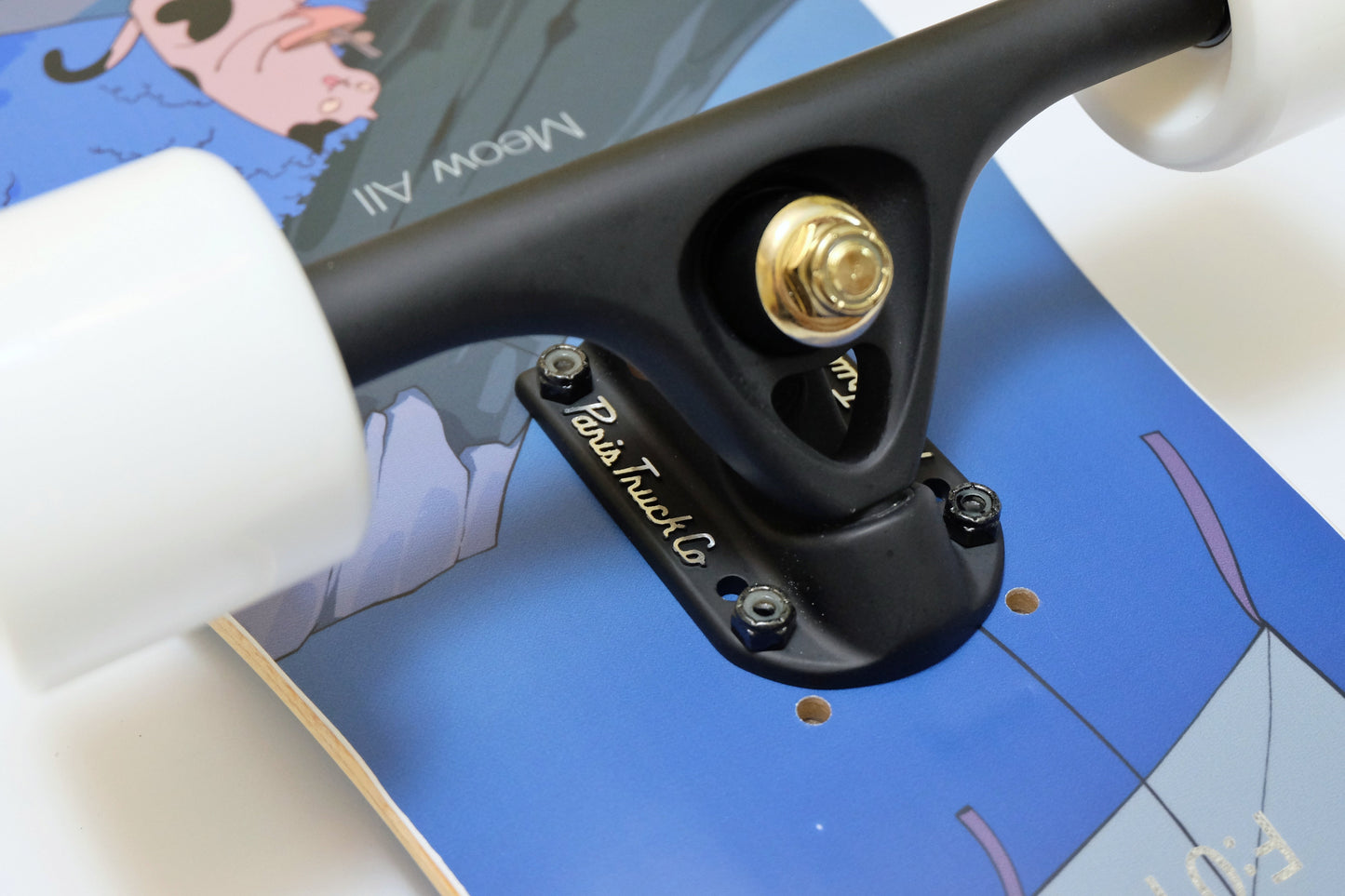 Rebirth 44.5" Meow Noodle House Longboard - SkatebruhSG