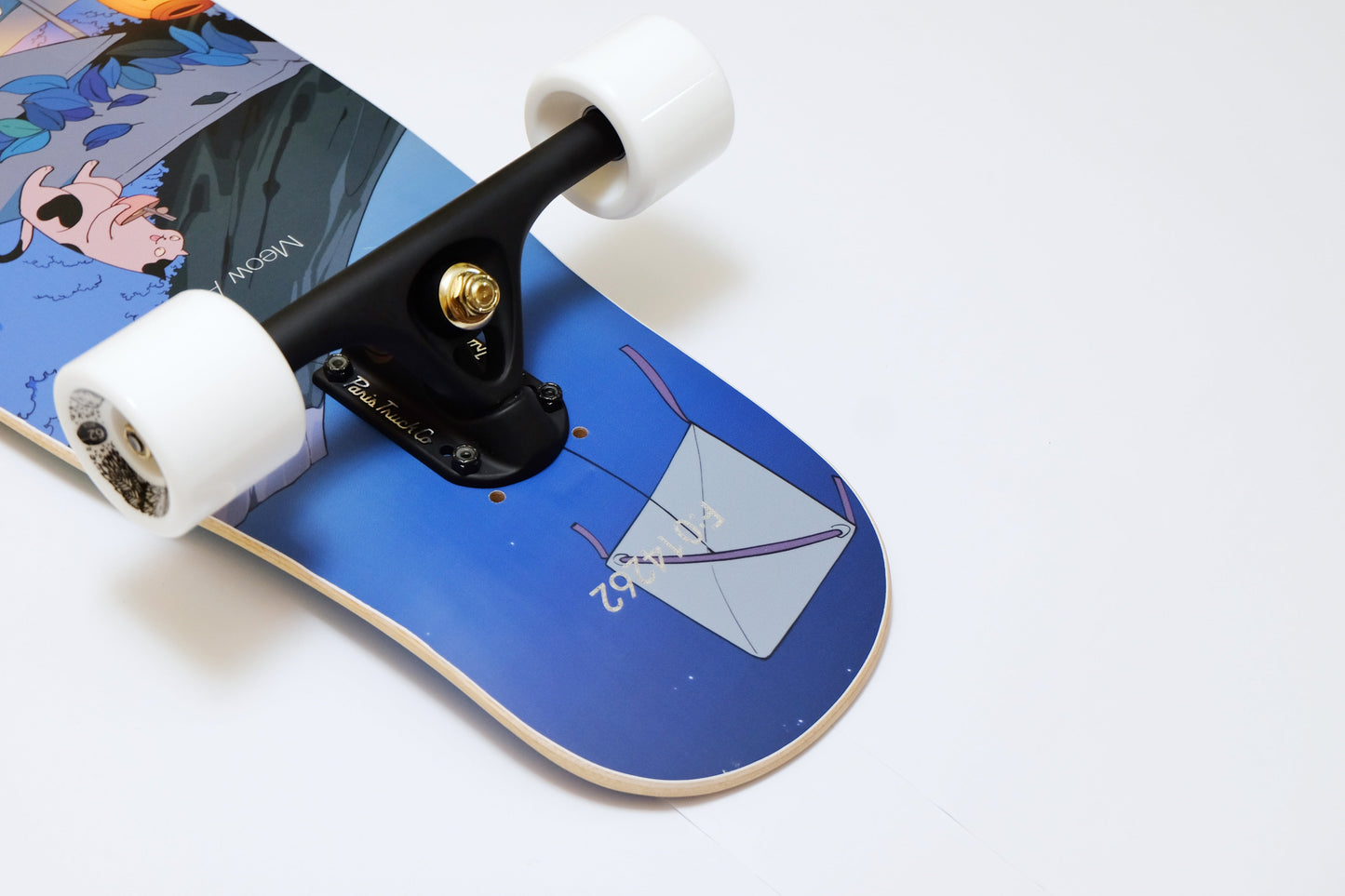 Rebirth 44.5" Meow Noodle House Longboard - SkatebruhSG