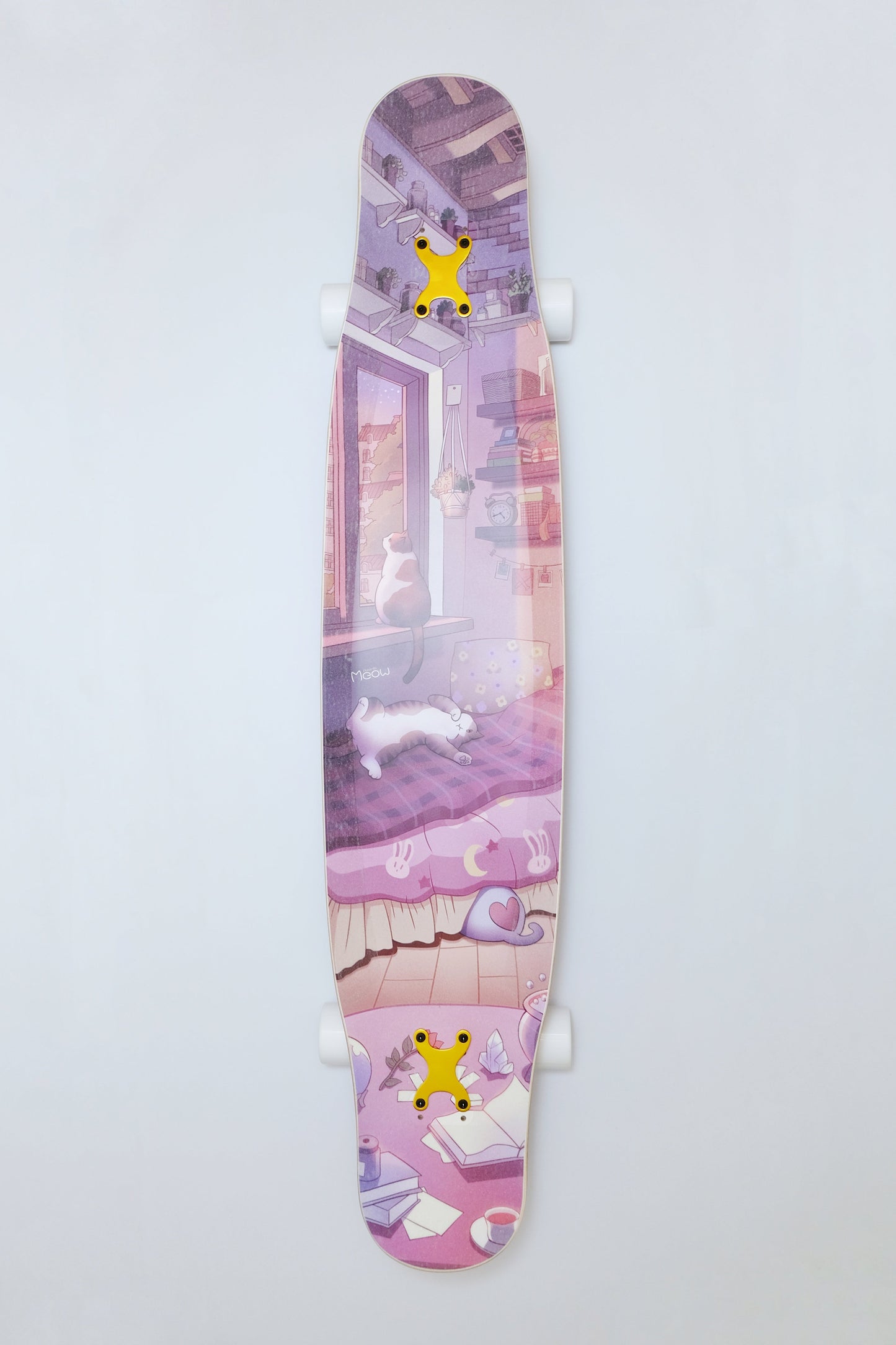 Rebirth 44.5" Meow Room Longboard - SkatebruhSG