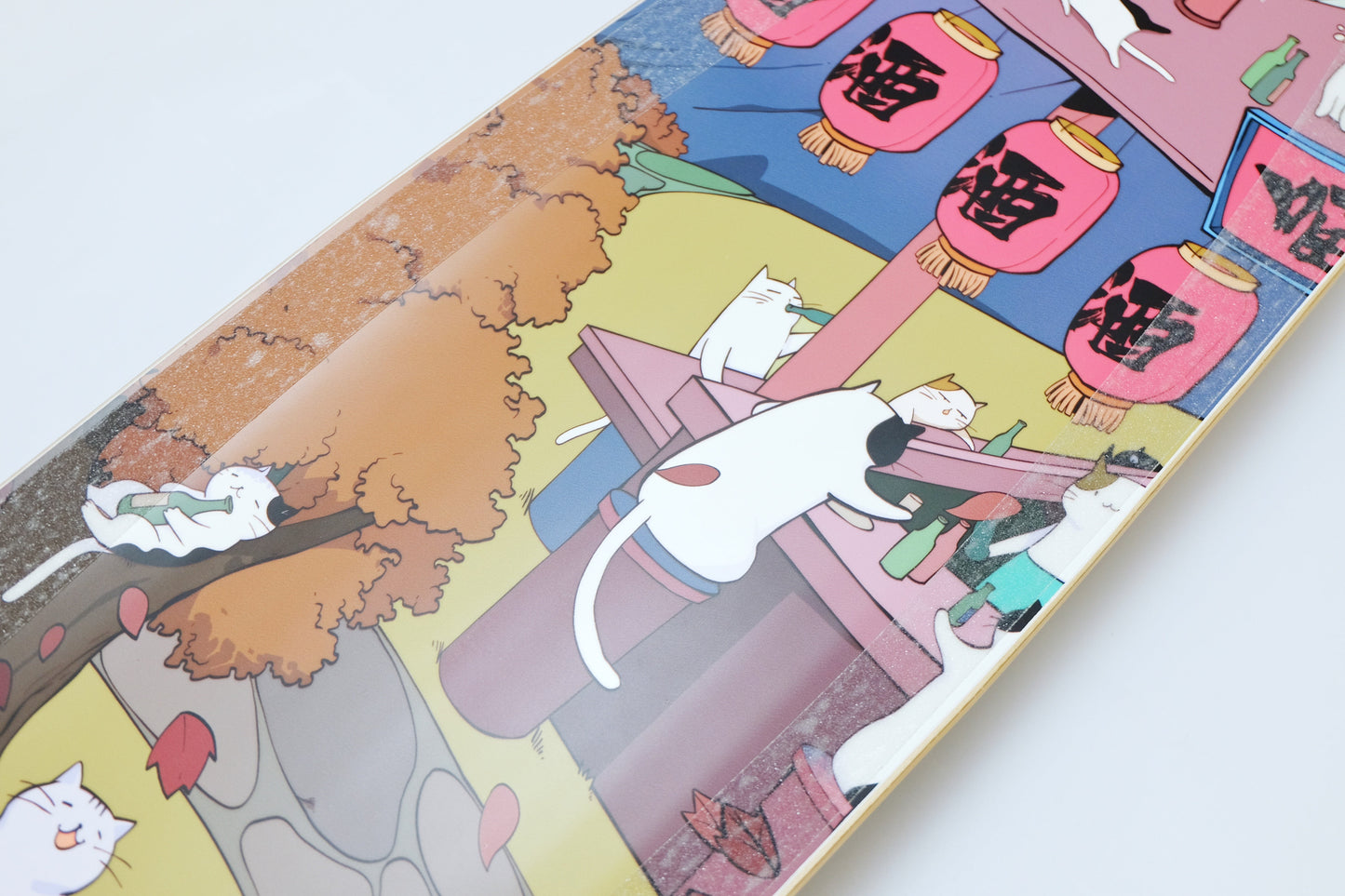 Rebirth 44.5" Meow Tavern Longboard - SkatebruhSG