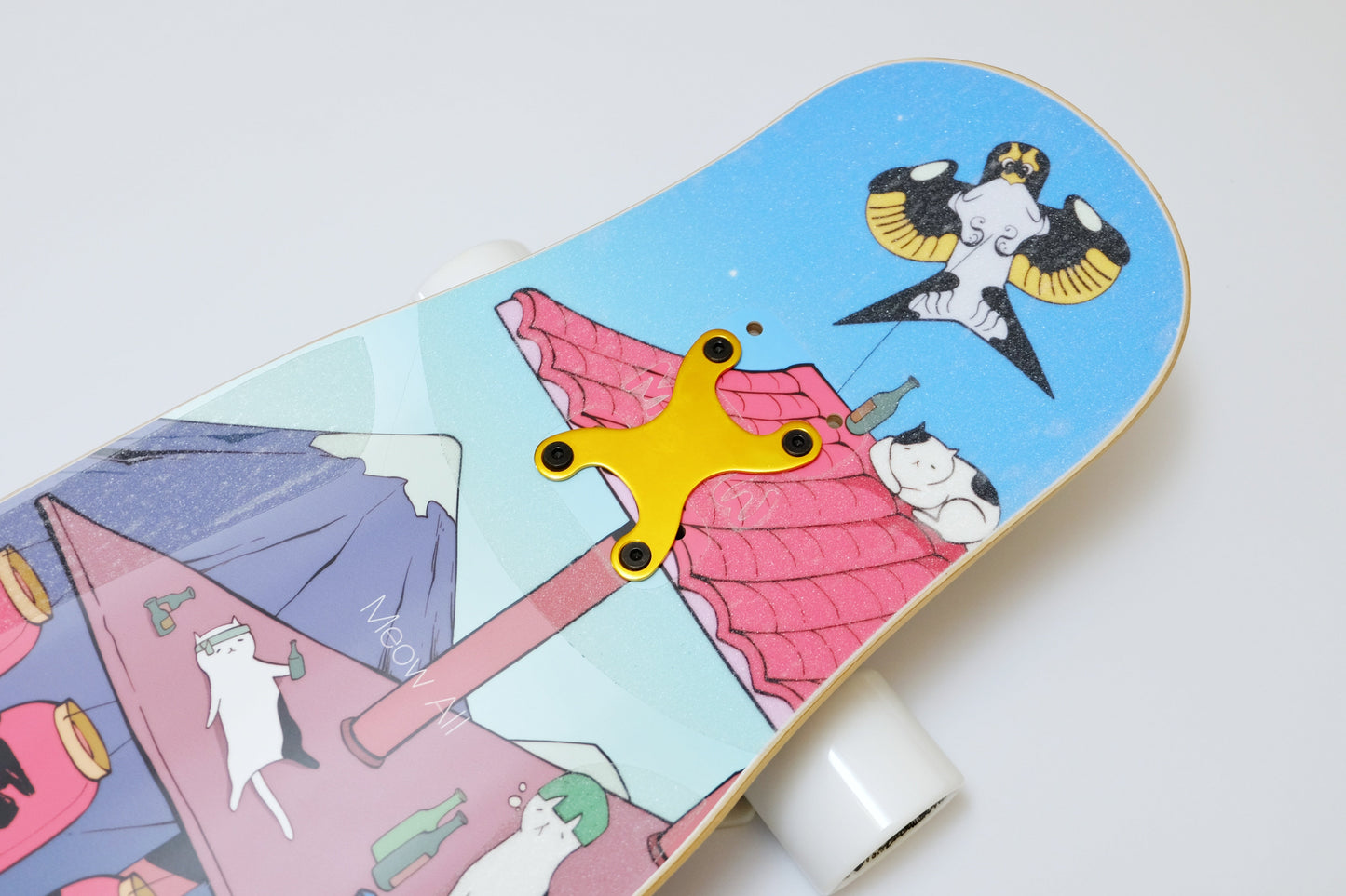 Rebirth 44.5" Meow Tavern Longboard - SkatebruhSG