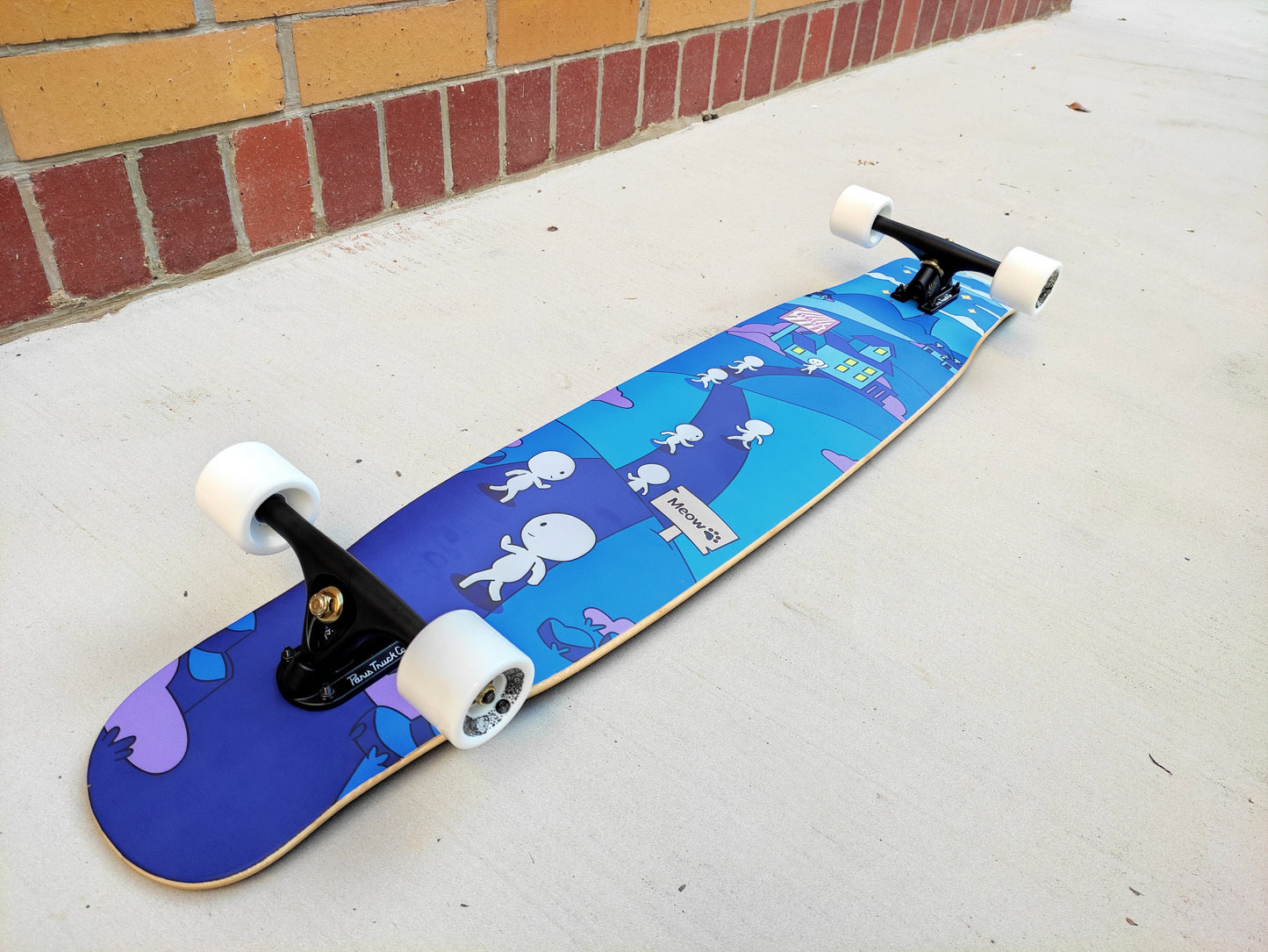 Rebirth 44.5" Skate Town longboard - SkatebruhSG Singapore Skateshop