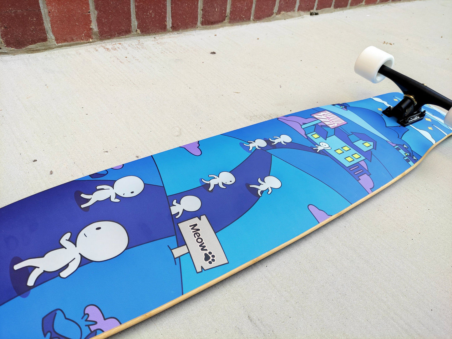 Rebirth 44.5" Skate Town longboard - SkatebruhSG Singapore Skateshop