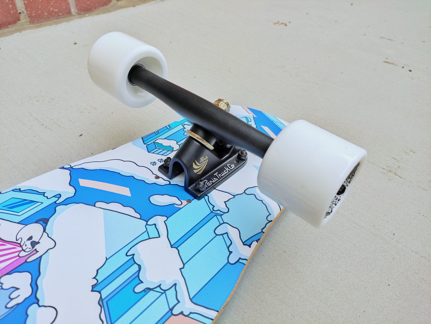 Rebirth 44.5" Skate City longboard - SkatebruhSG Singapore Skateshop