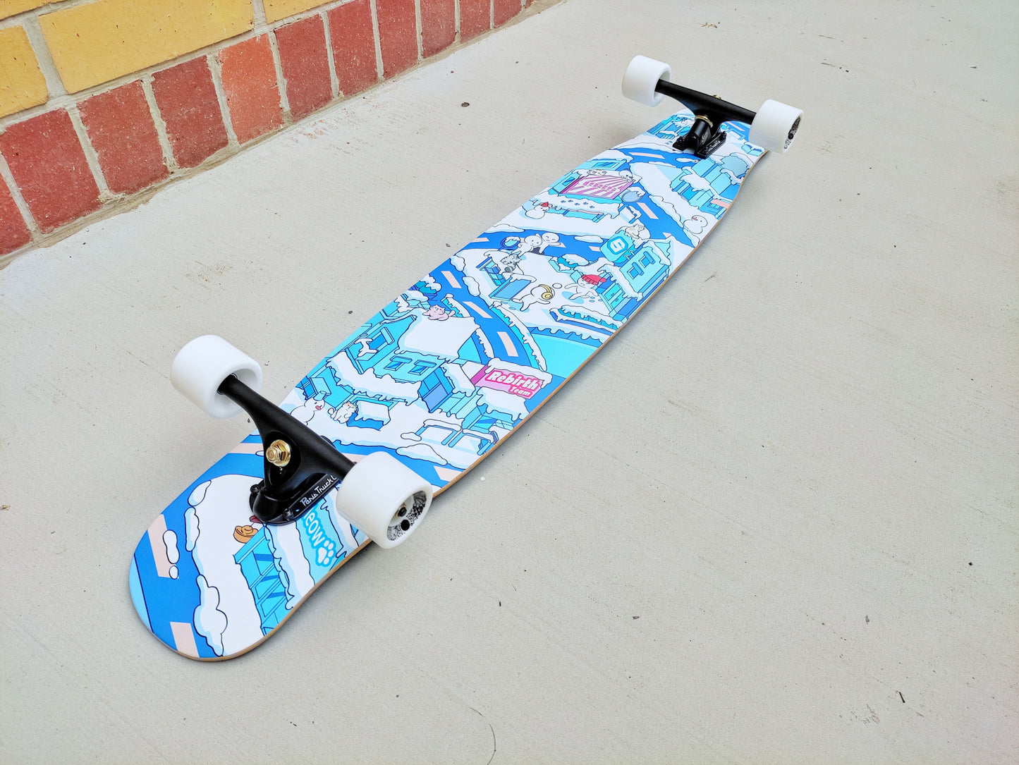 Rebirth 44.5" Skate City longboard - SkatebruhSG Singapore Skateshop