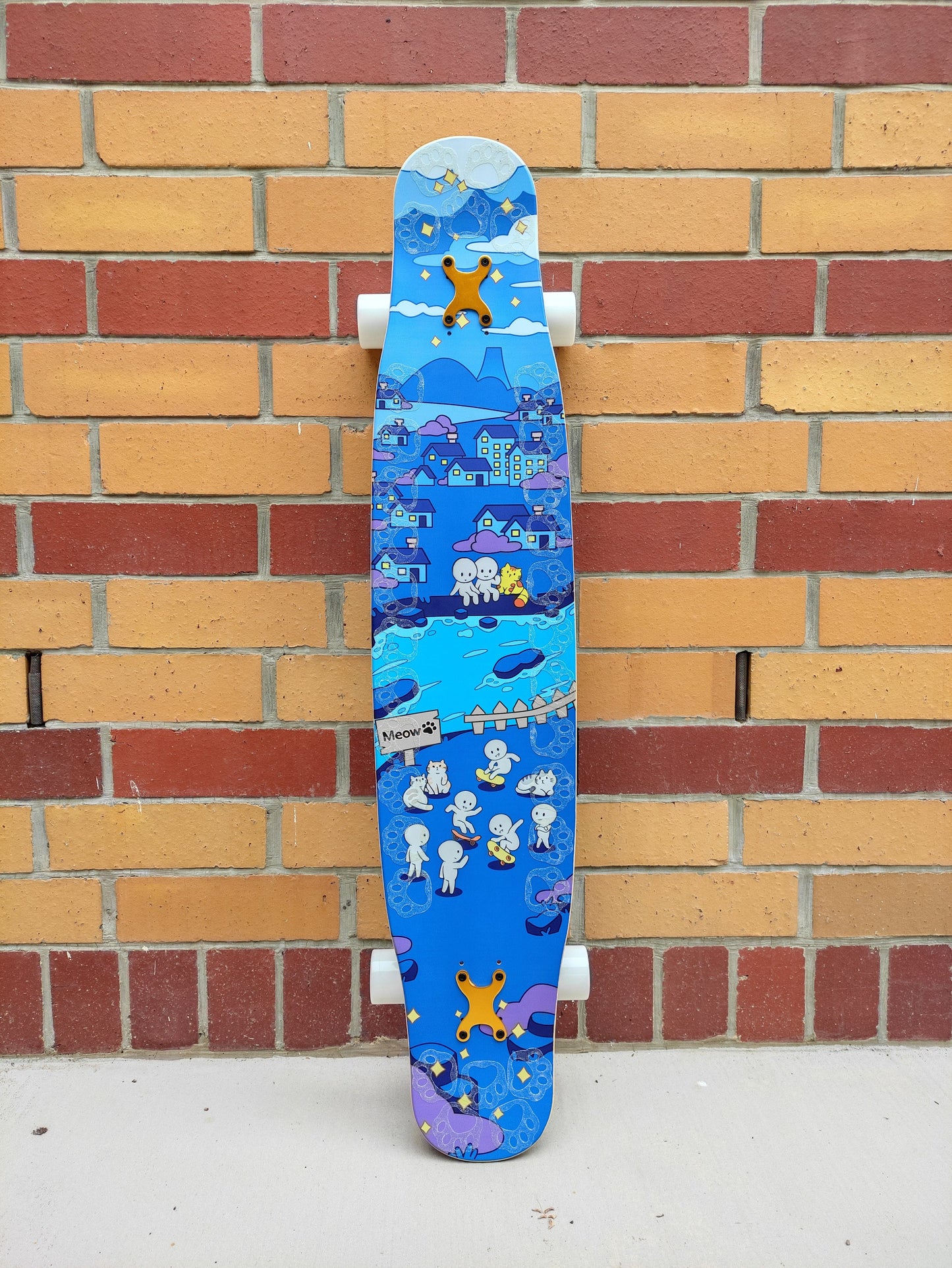 Rebirth 44.5" Skate Town longboard - SkatebruhSG Singapore Skateshop