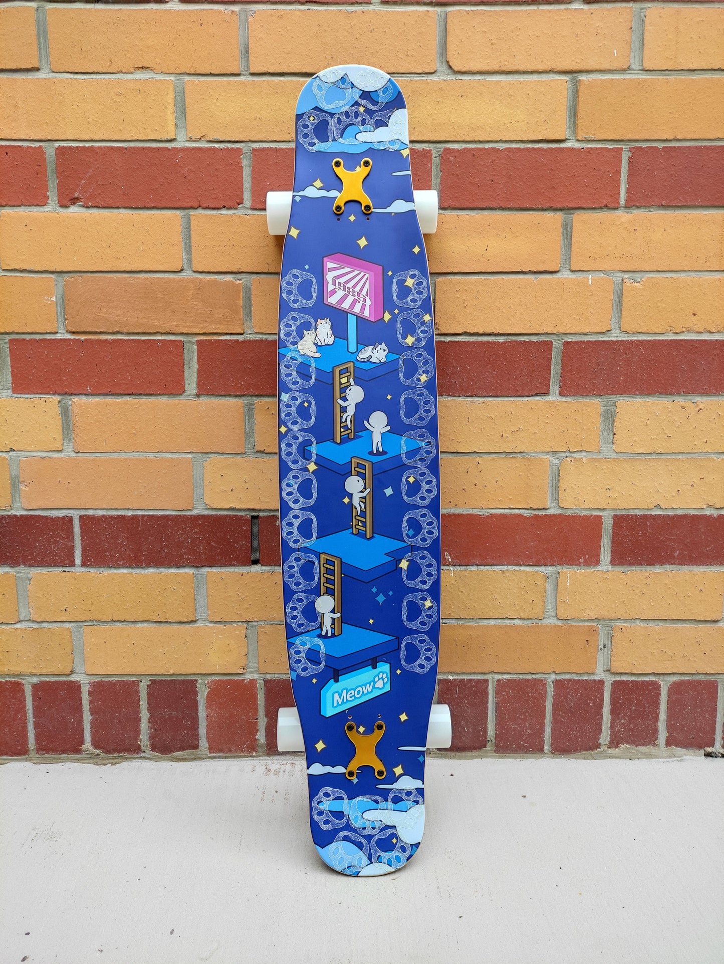 Rebirth 44.5" Skate Warehouse longboard - SkatebruhSG Singapore Skateshop