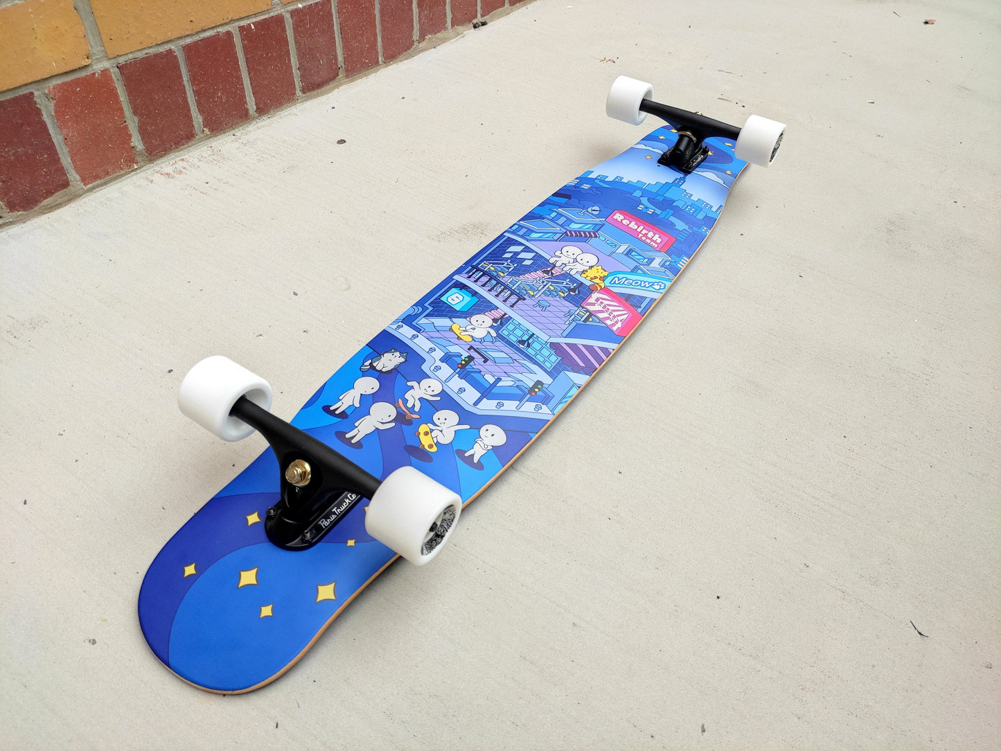 Rebirth 44.5" Skate Warehouse longboard - SkatebruhSG Singapore Skateshop