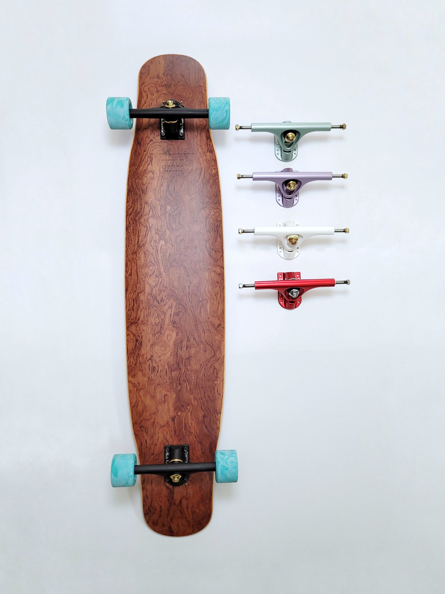 Rebirth Dark Wood longboard - SkatebruhSG