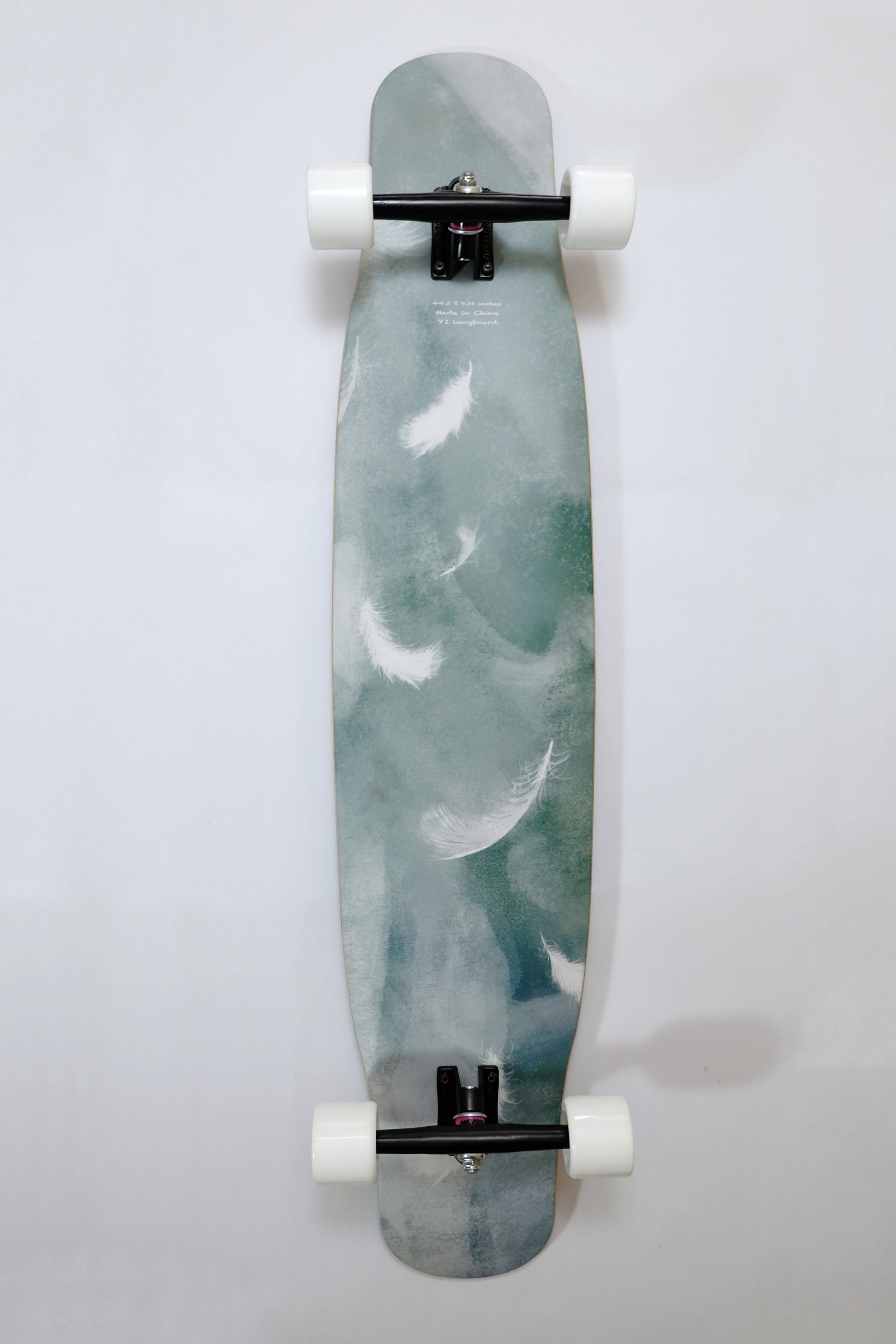 Rebirth Koston Green Feather longboard - SkatebruhSG