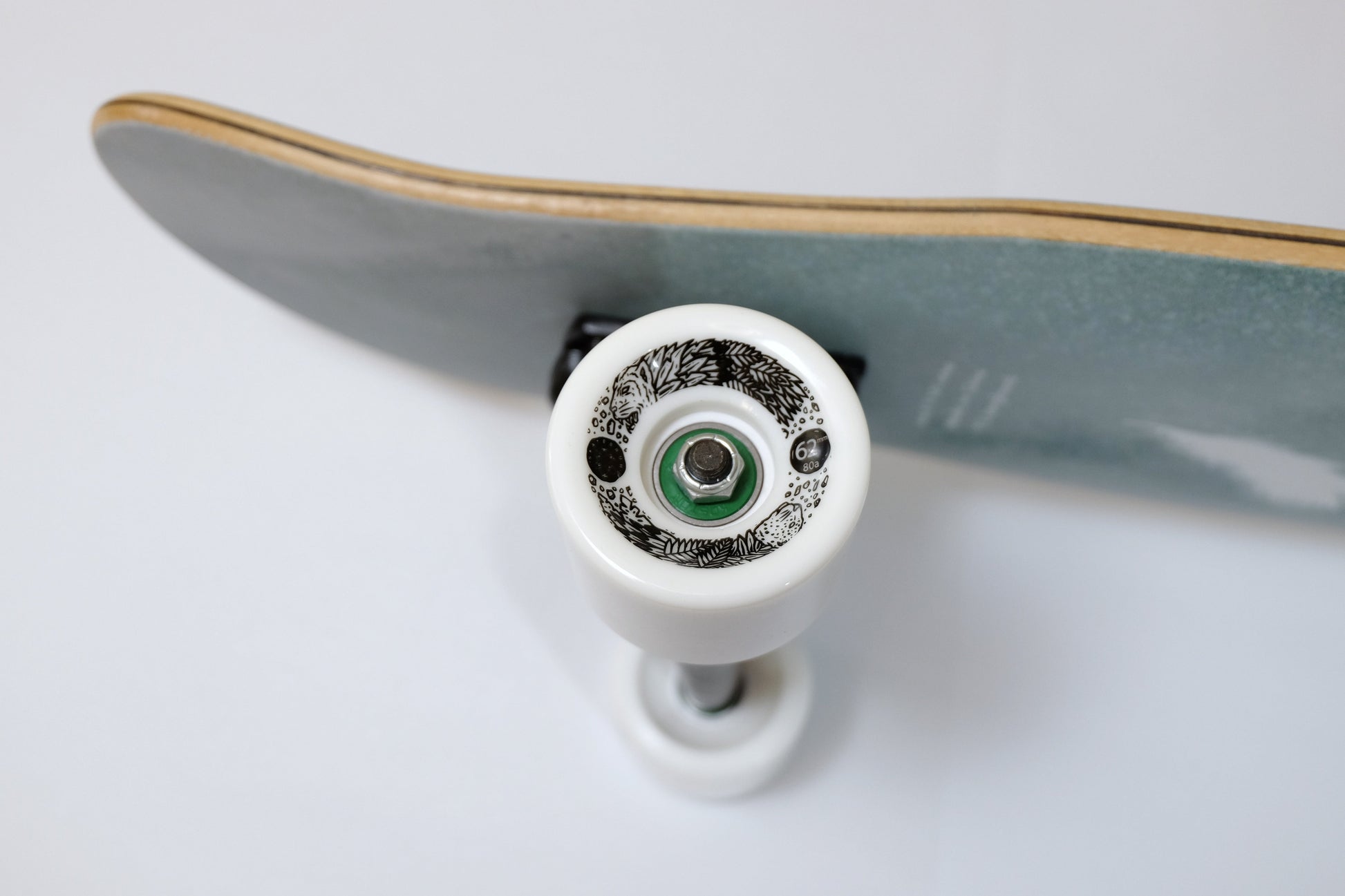 Rebirth Koston Green Feather longboard - SkatebruhSG