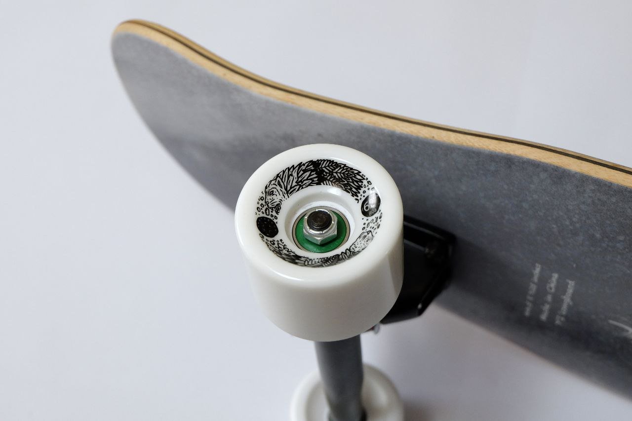 Rebirth Koston Grey Feather longboard - SkatebruhSG