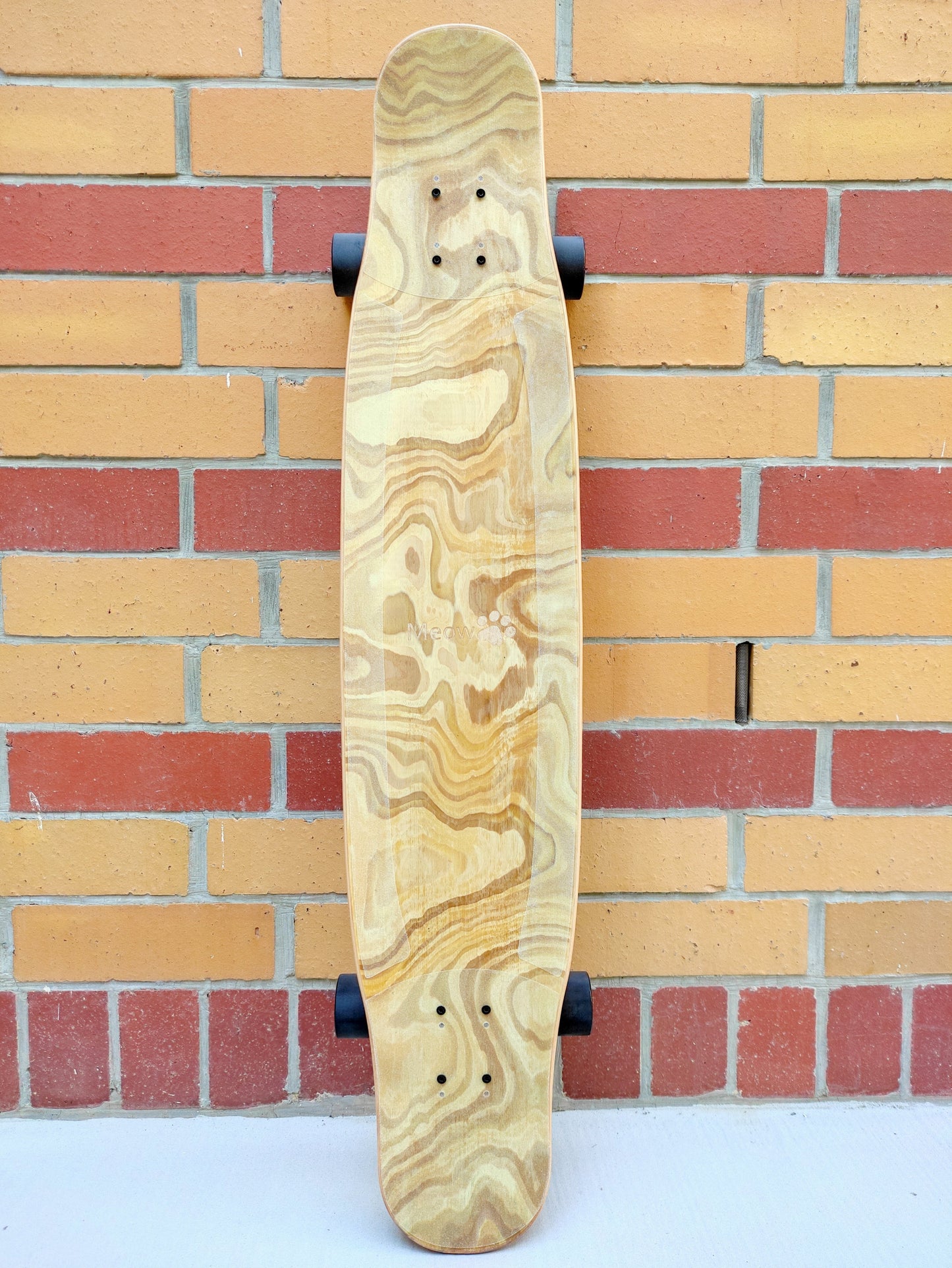Rebirth Koston light woodgrain longboard - SkatebruhSG