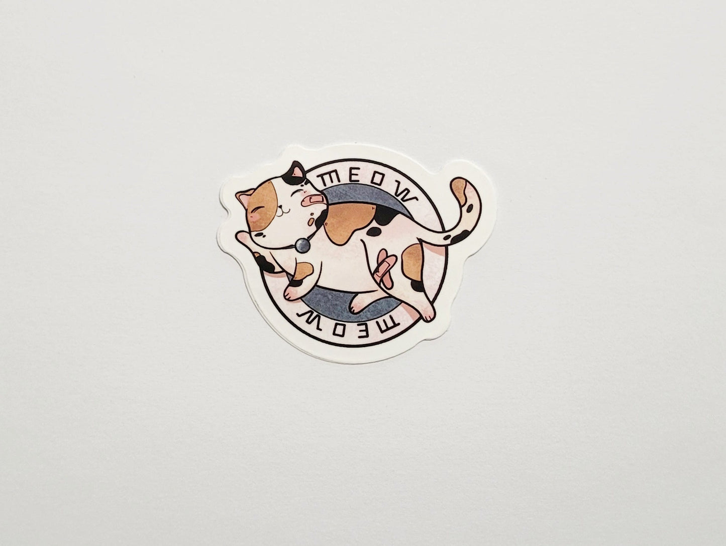 Rebirth Meow 'Kitty' sticker - SkatebruhSG