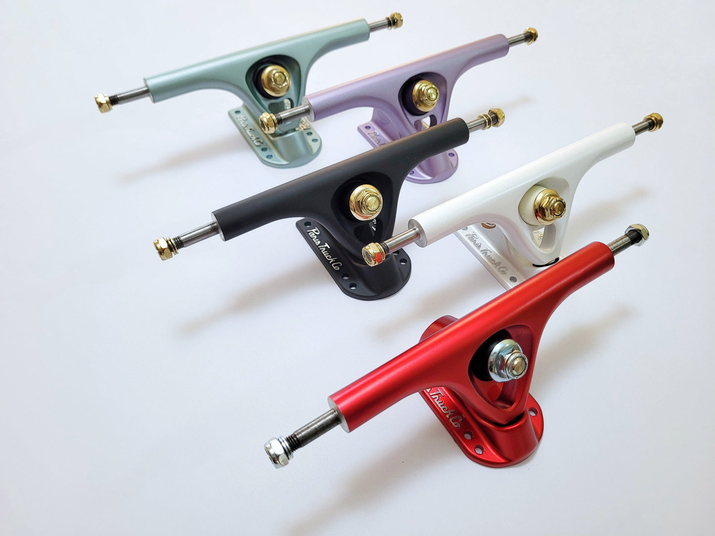 Rebirth Pink Feather longboard - SkatebruhSG