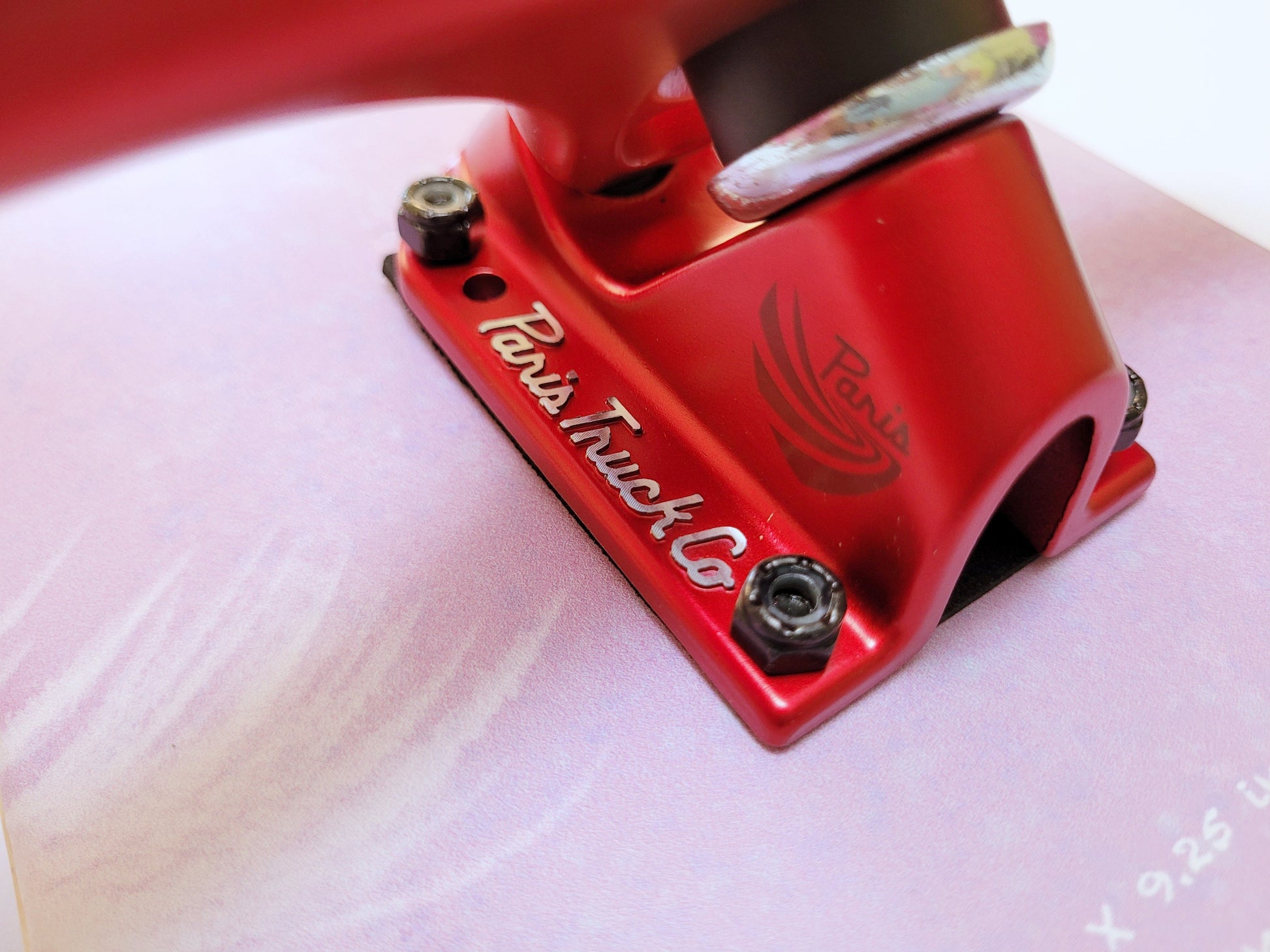 Rebirth Pink Feather longboard - SkatebruhSG