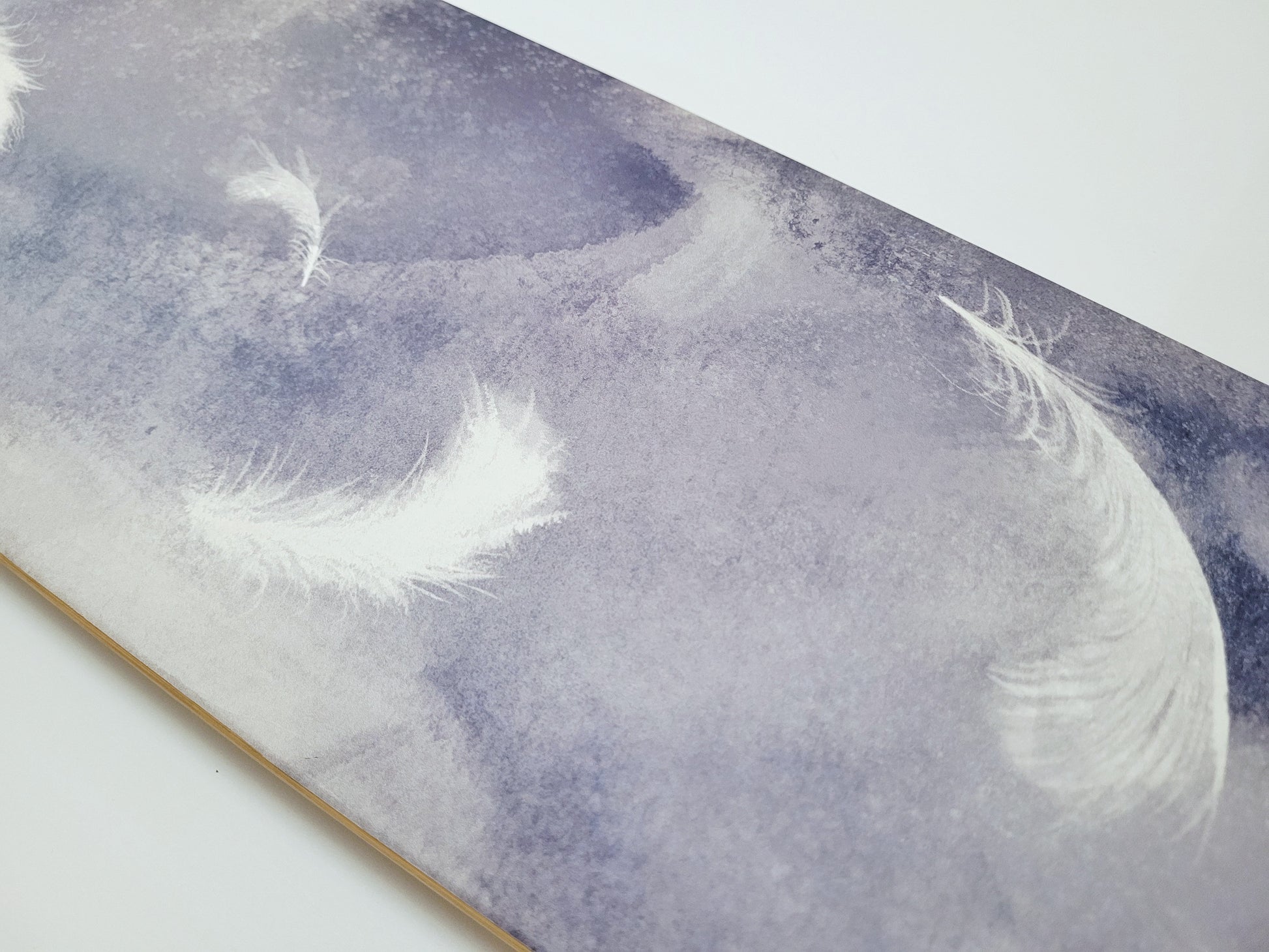 Rebirth Purple Feather longboard - SkatebruhSG