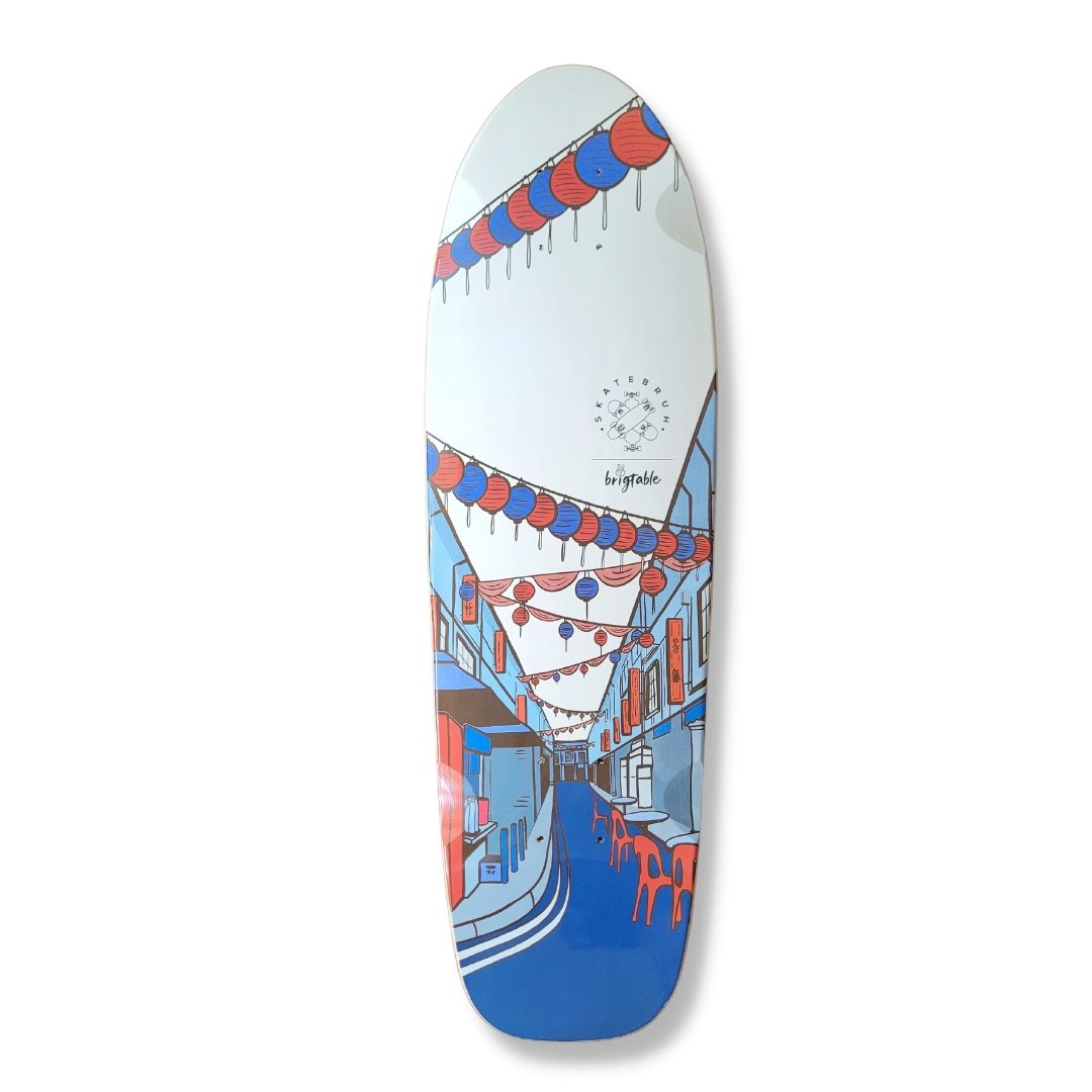 Skatebruh Chinatown Cruiser deck - SkatebruhSG