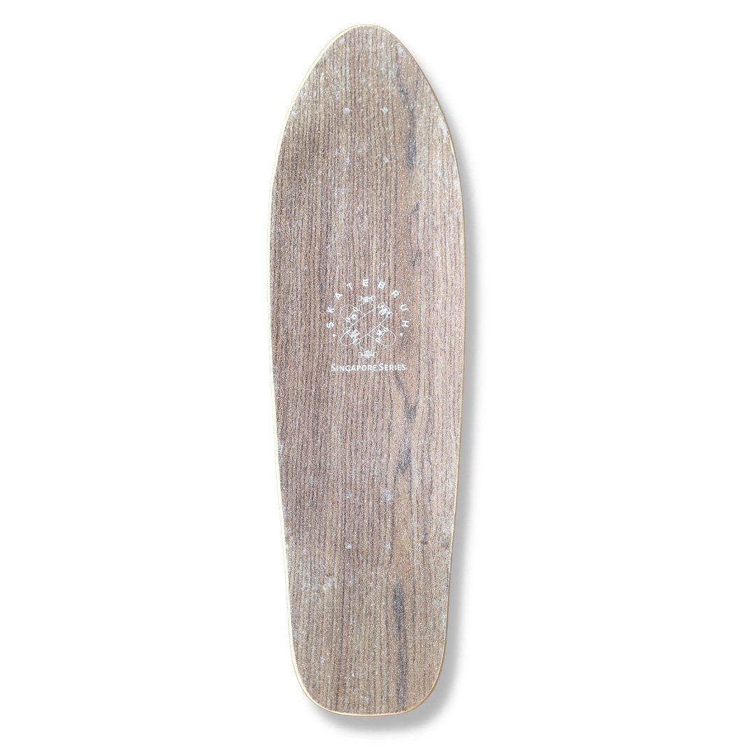 Skatebruh Clarke Quay Cruiser deck - Custom Skateboard Builder - SkatebruhSG