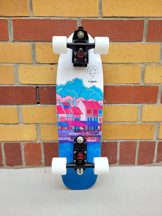Skatebruh Clarke Quay X Waterborne Surfskate - SkatebruhSG