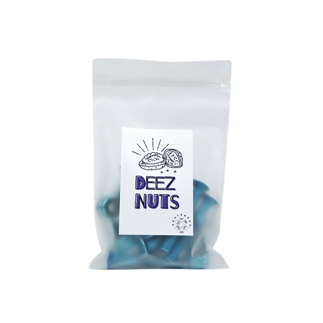 Skatebruh Deez Nuts Sky blue Hardware - Custom Longboard Builder - SkatebruhSG