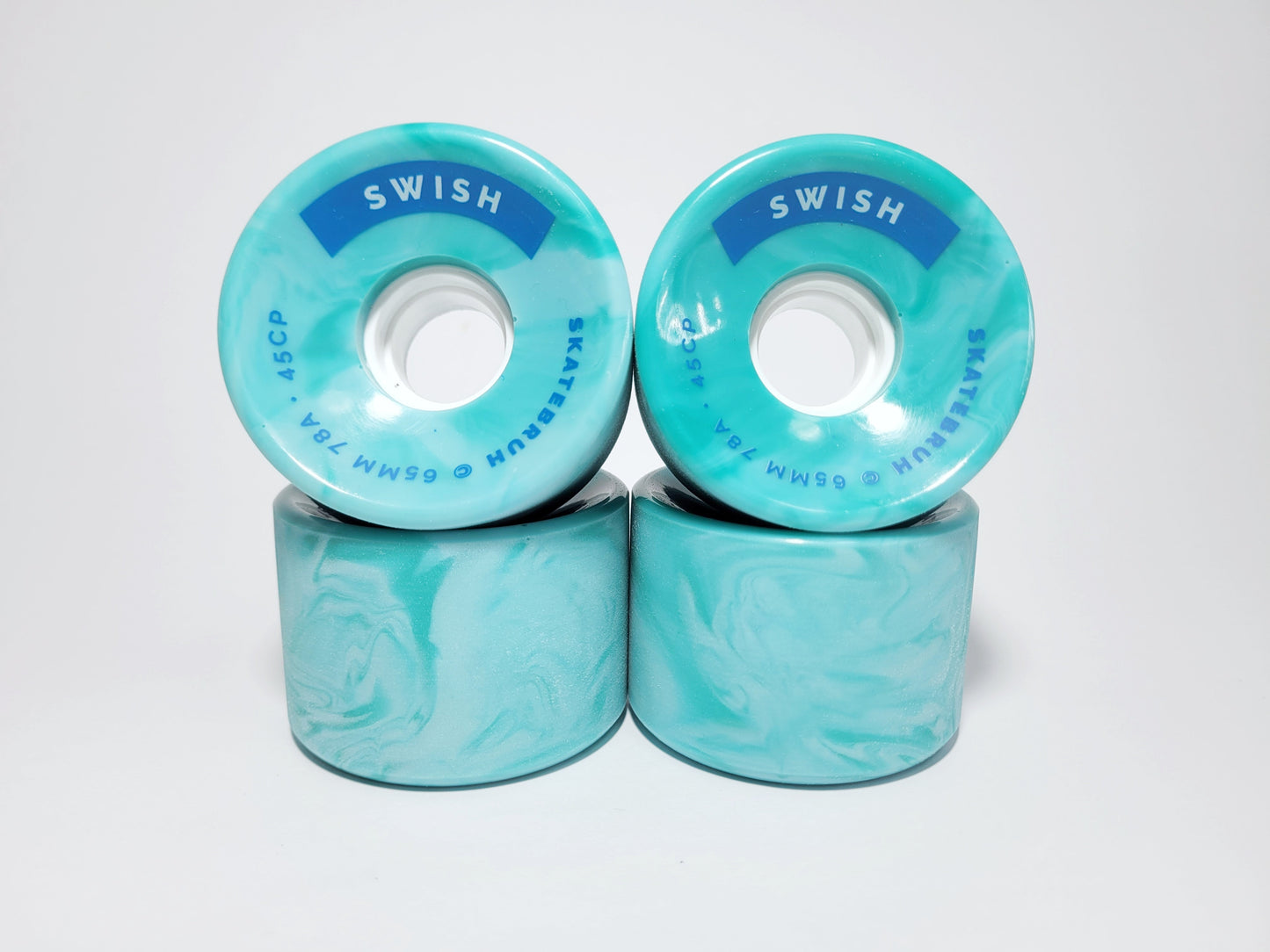 Skatebruh Glacial Blizzard Swish Longboard Wheels - SkatebruhSG
