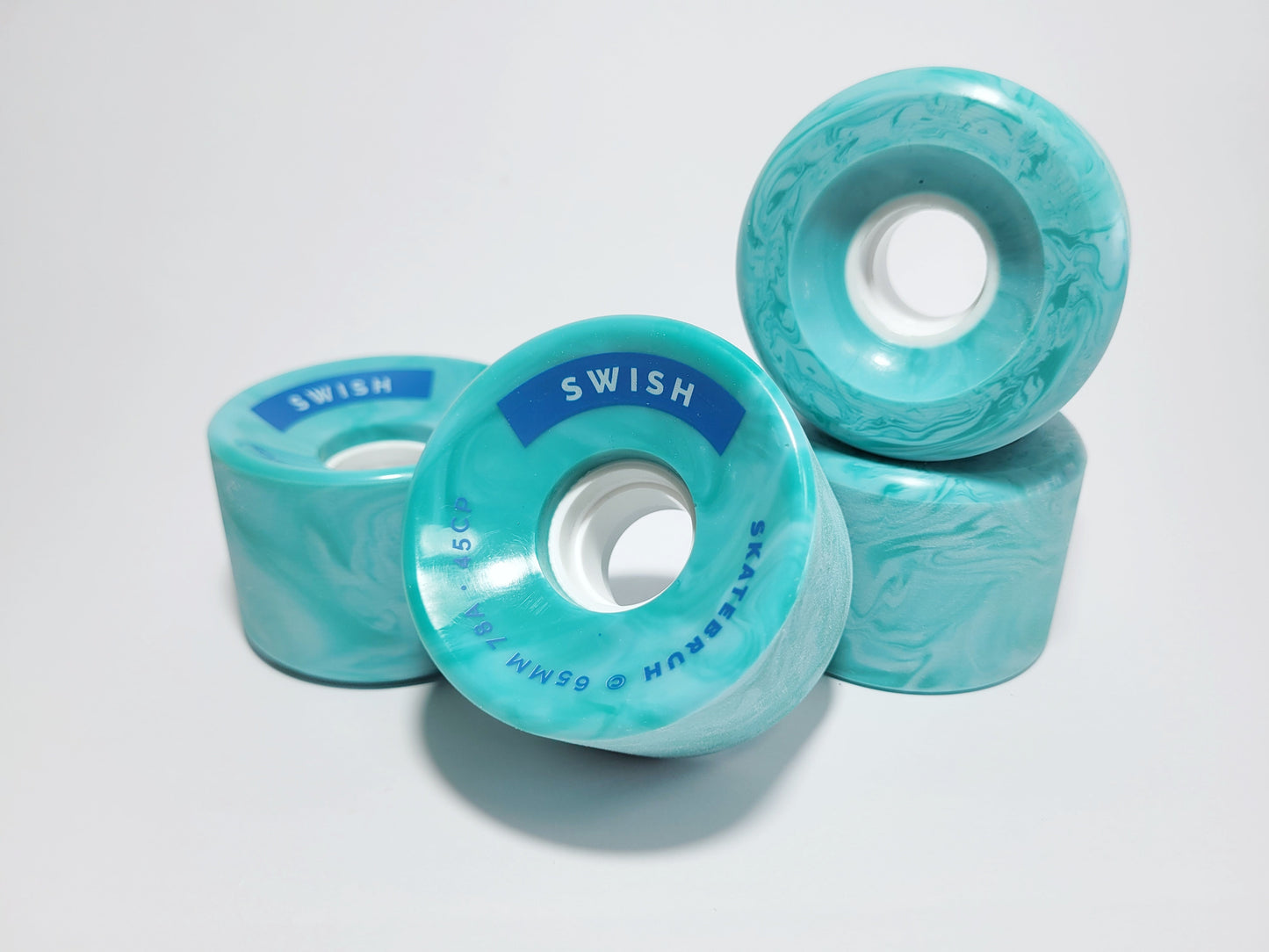 Skatebruh Glacial Blizzard Swish Longboard Wheels - SkatebruhSG