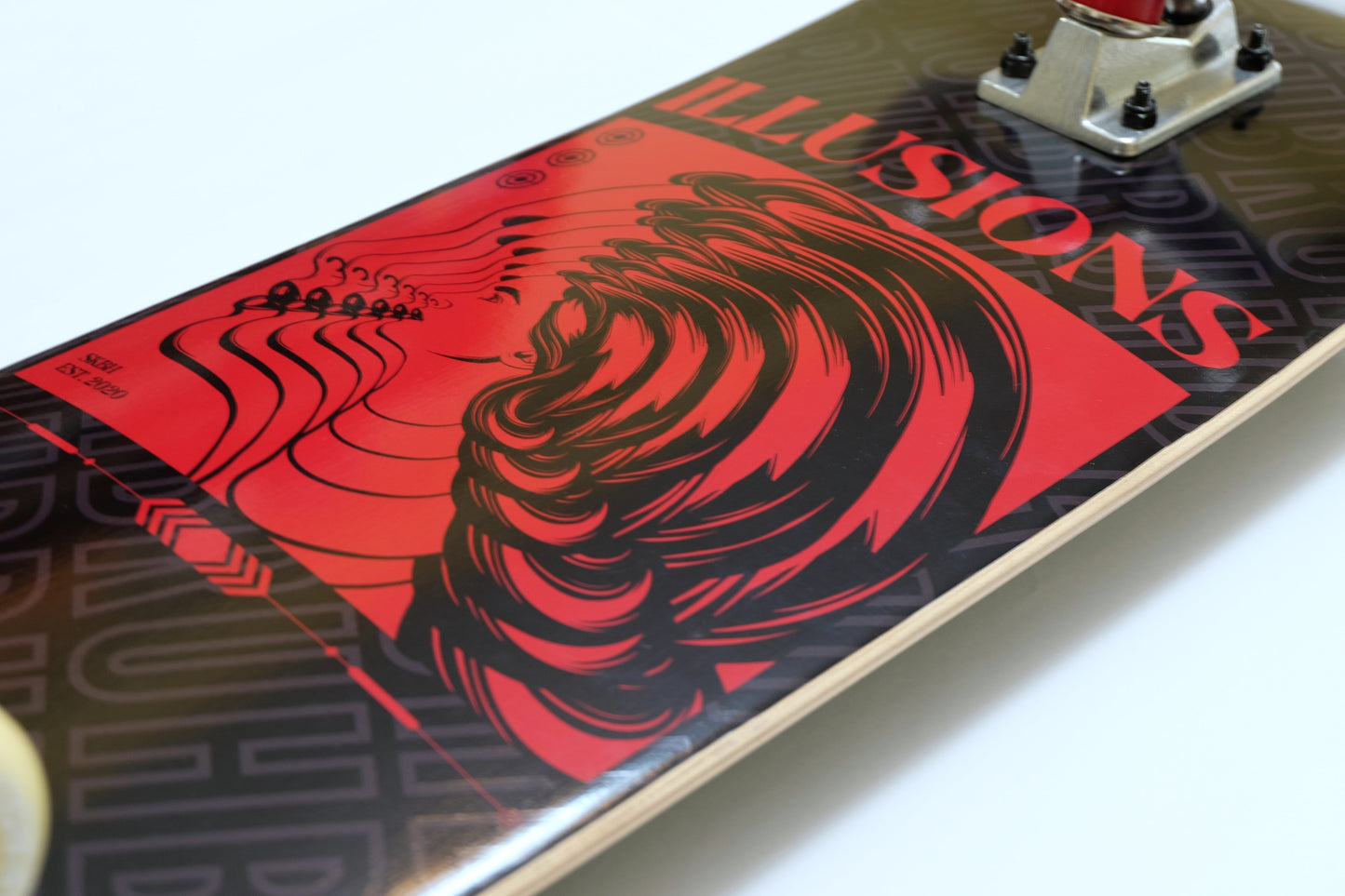 Skatebruh Illusion skateboard - SkatebruhSG