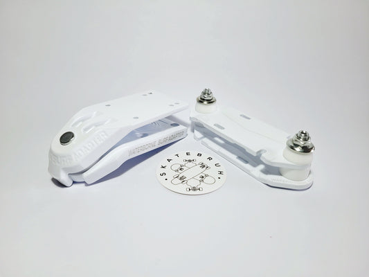 Soft White Waterborne Surf Adapter high performance pack - SkatebruhSG