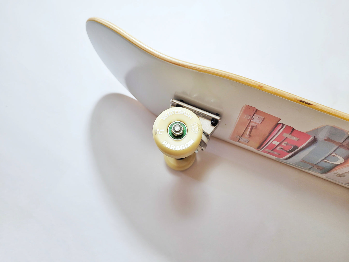 Stacked Visit Skateboard - SkatebruhSG