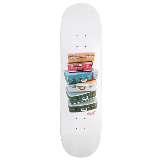 Stacked Visit Skateboarding Deck - SkatebruhSG