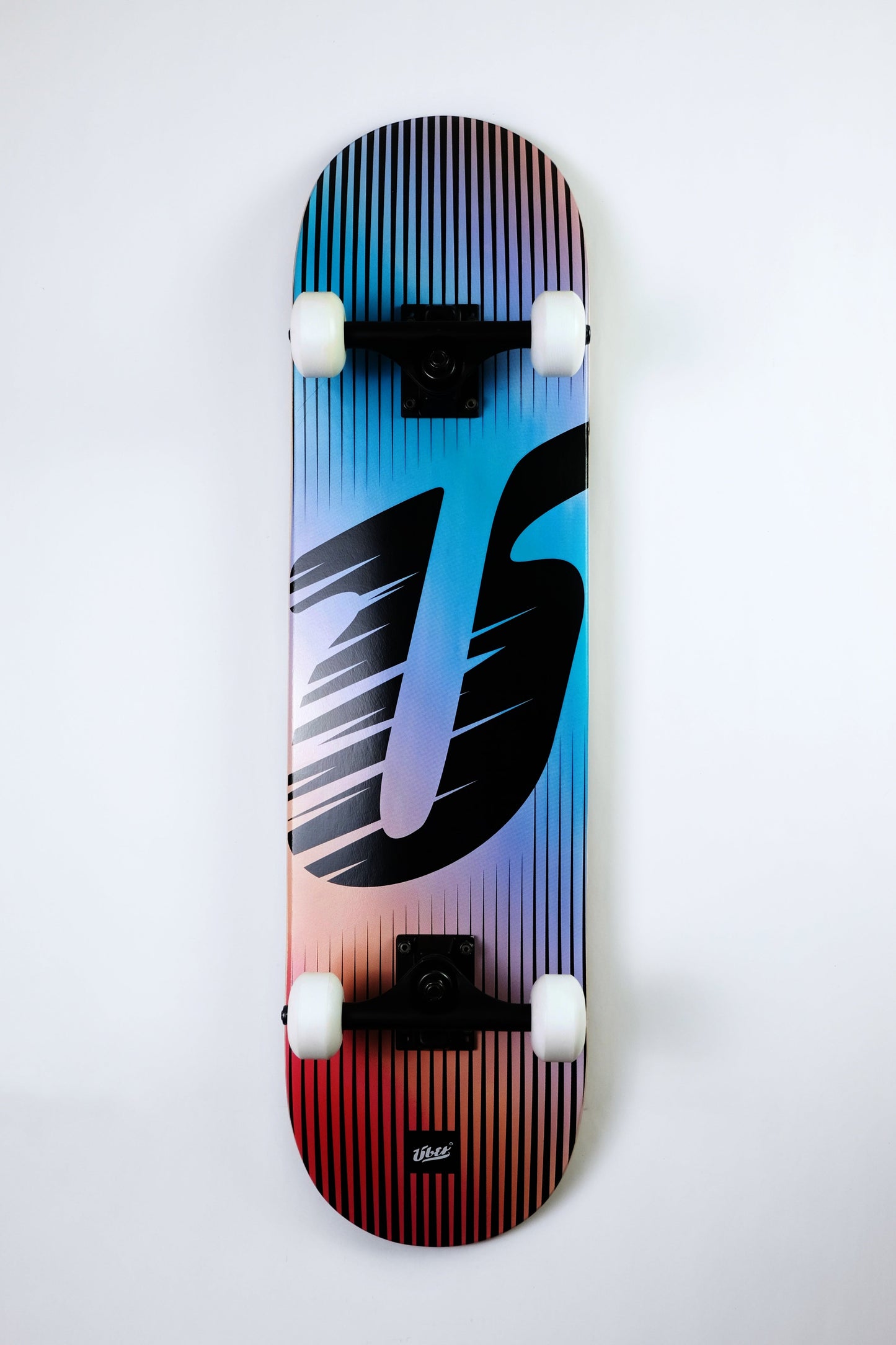 Uber Black Logo Skateboard - SkatebruhSG