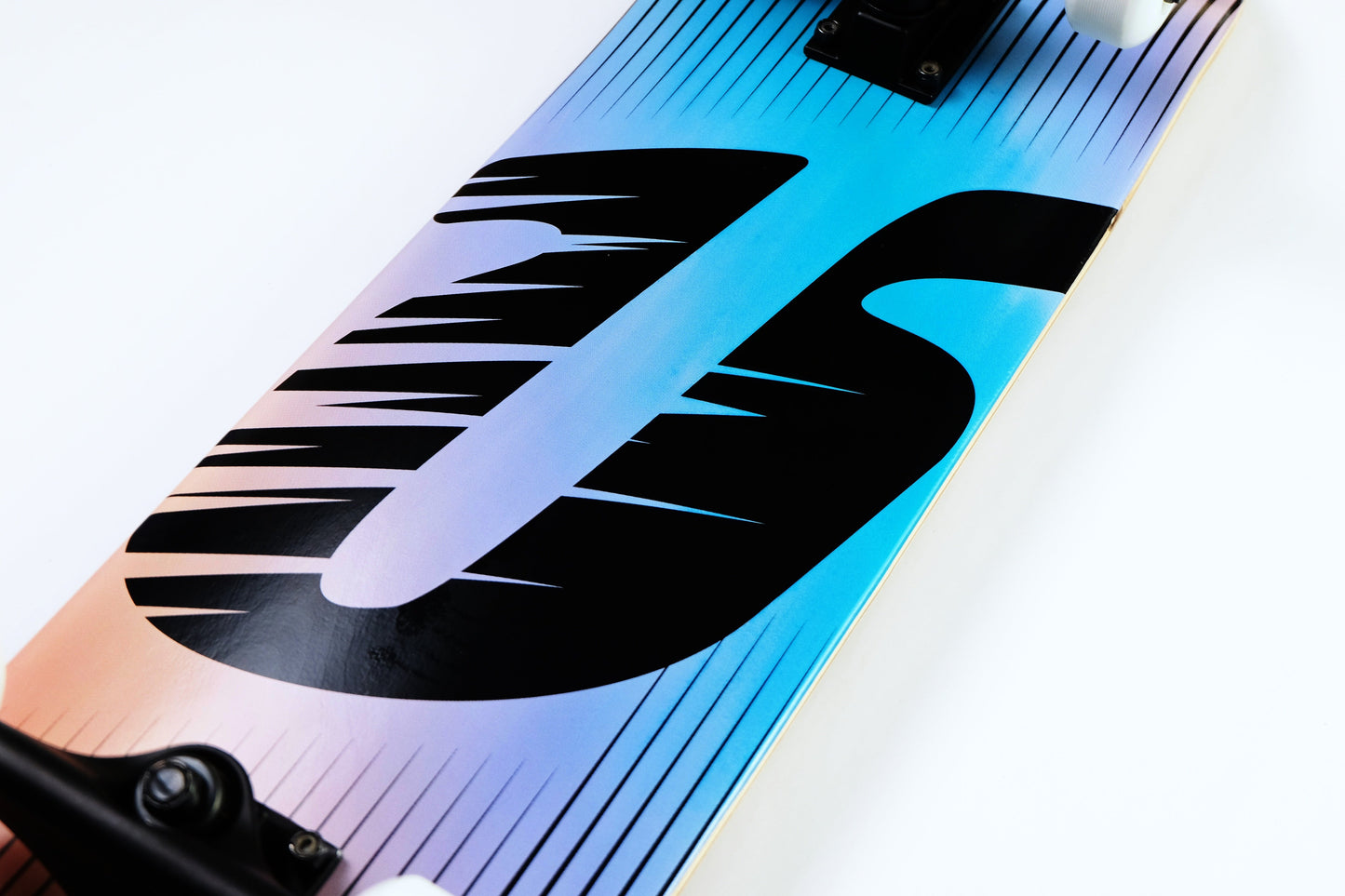 Uber Black Logo Skateboard - SkatebruhSG