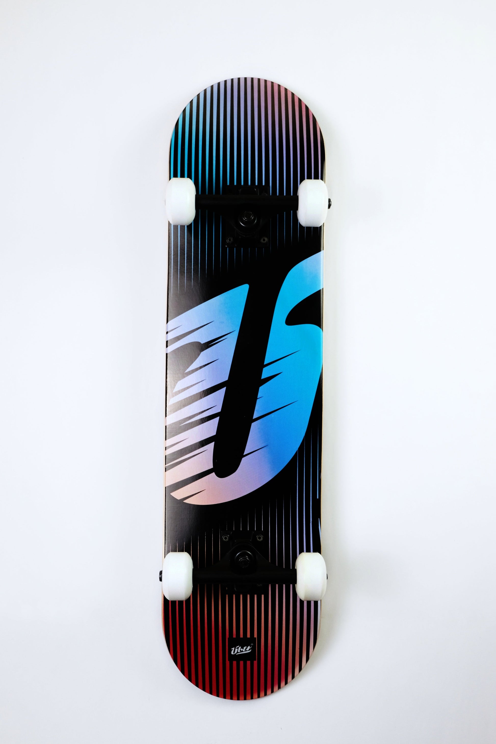 Uber Blue Logo Skateboard - SkatebruhSG