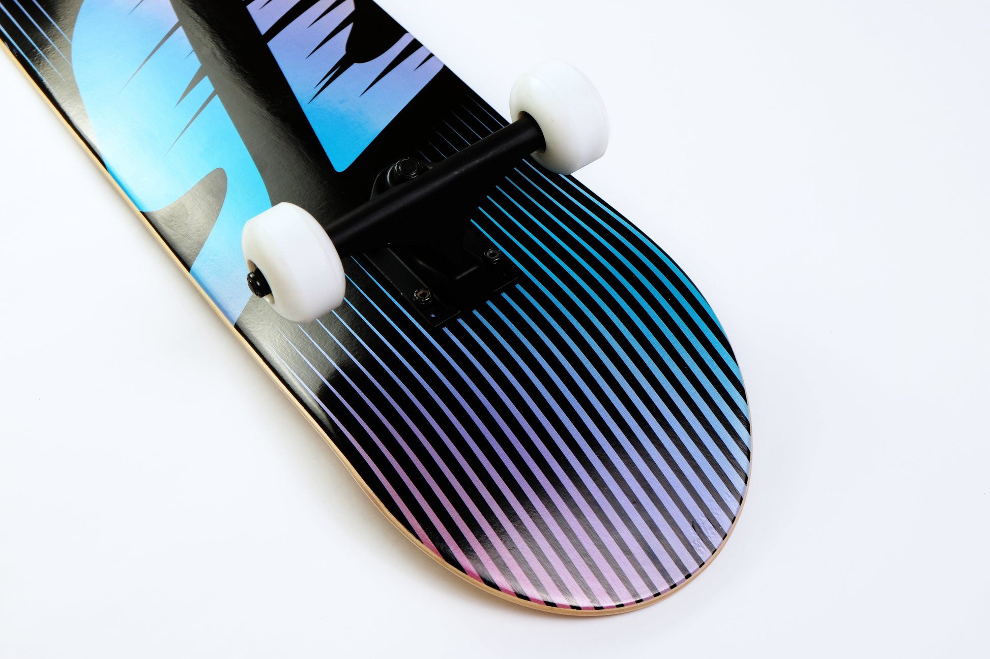Uber Blue Logo Skateboard - SkatebruhSG